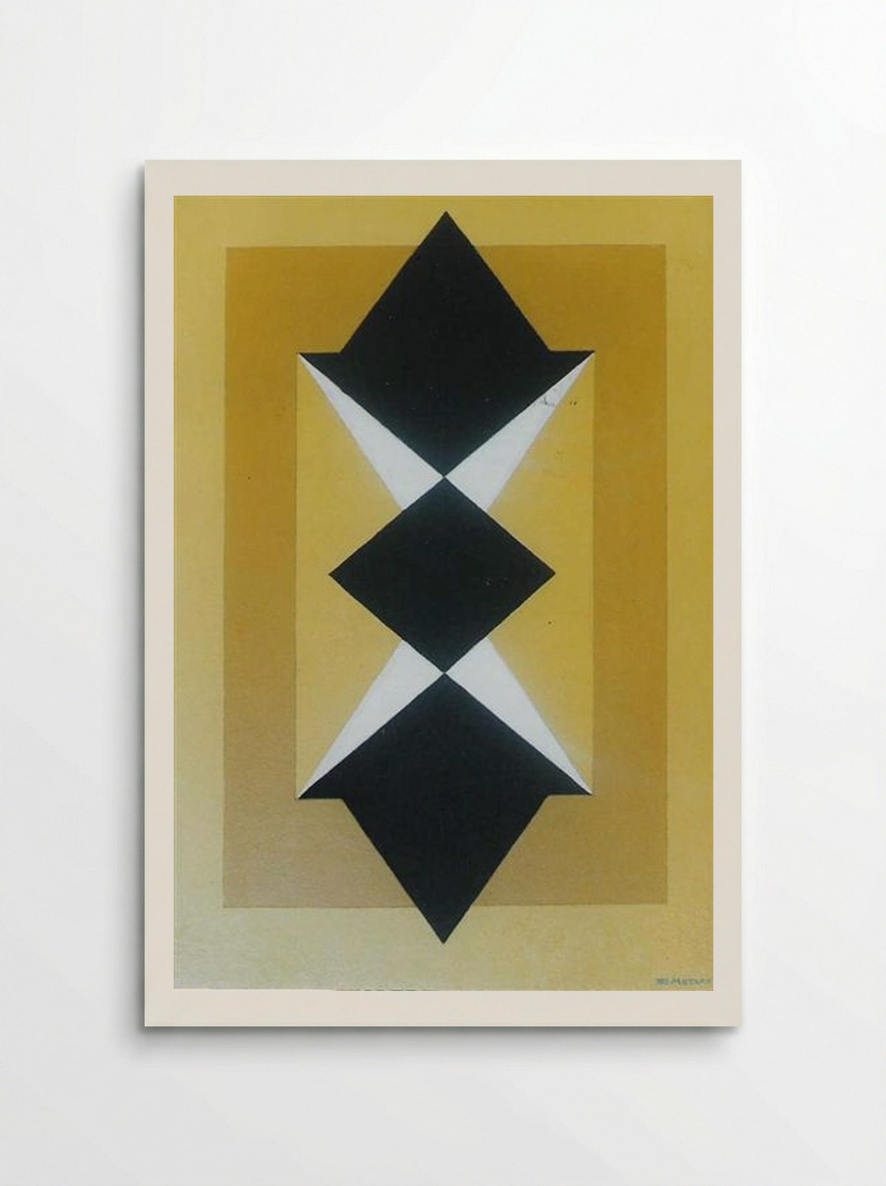 Incavo Plastico - Galliano Mazzon - Poster
