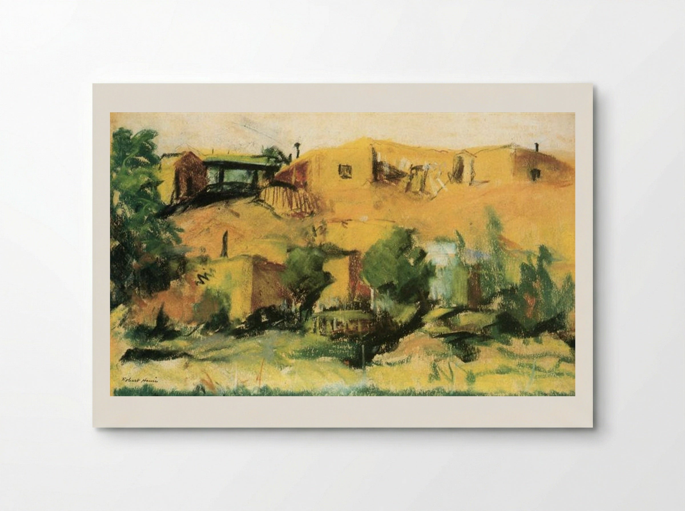 Indian Village - Robert Henri - Poster