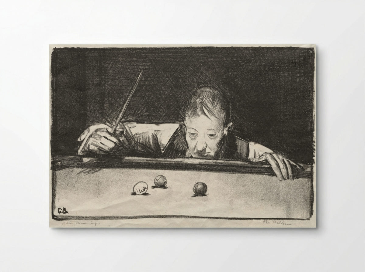 Indoor Athlete - George Bellows - Poster