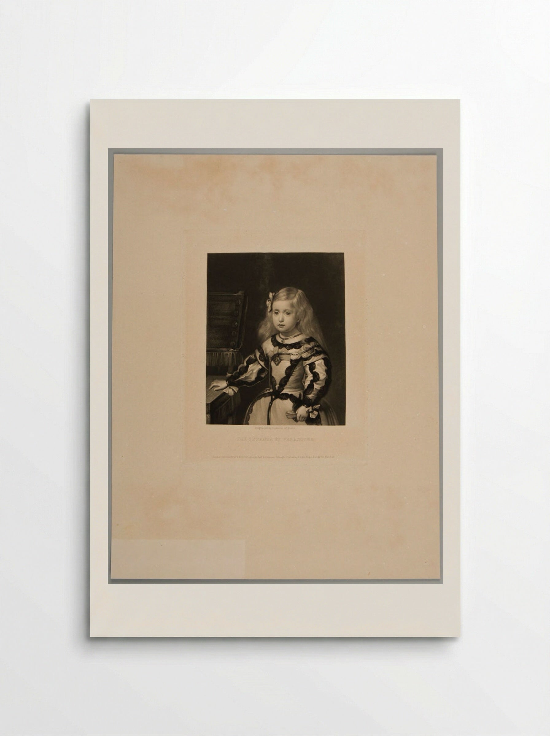 Infanta Margarita Teresa - Gustav Lüderitz - Poster