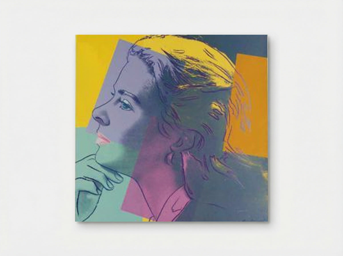Ingrid Bergman (as Herself) - Andy Warhol - Poster