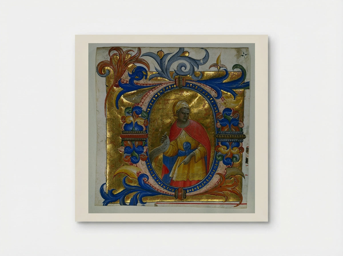 Initial D[eus in loco] with a Prophet - Lorenzo Monaco - Poster