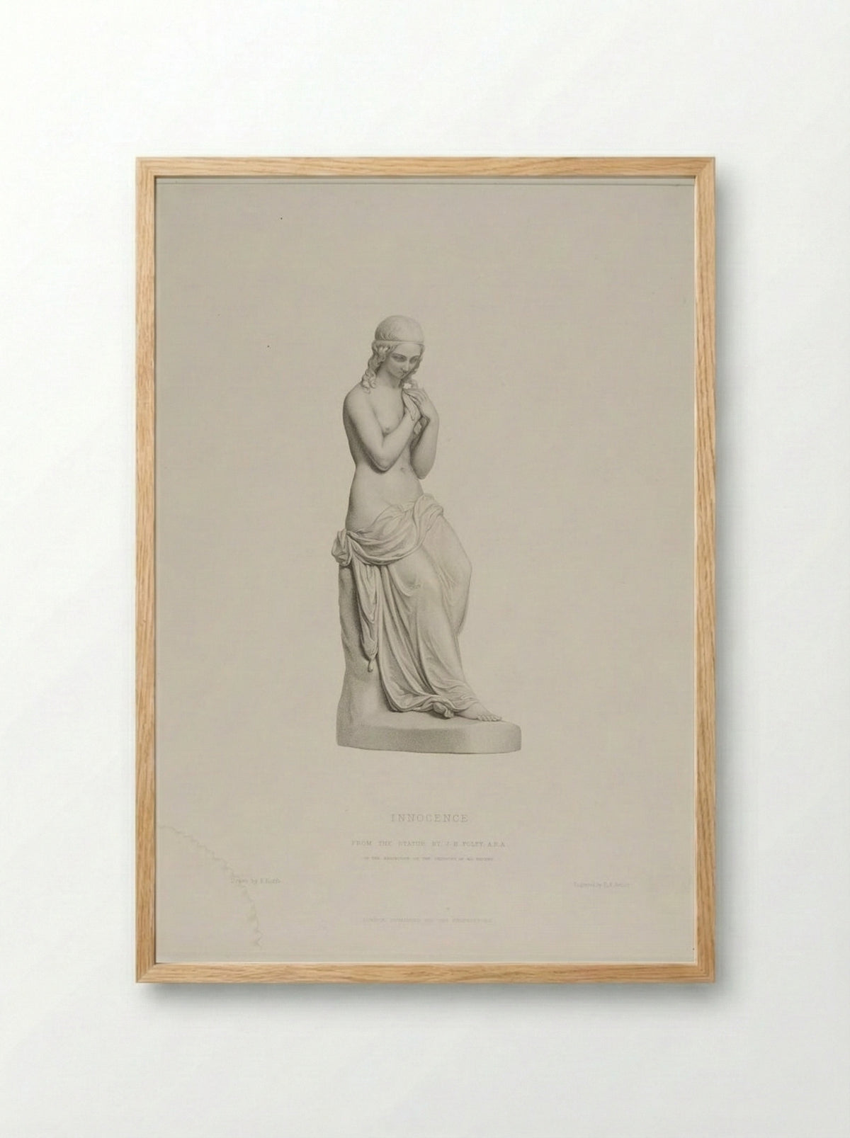 Innocence - Richard Austin Artlett - Framed Print Wood