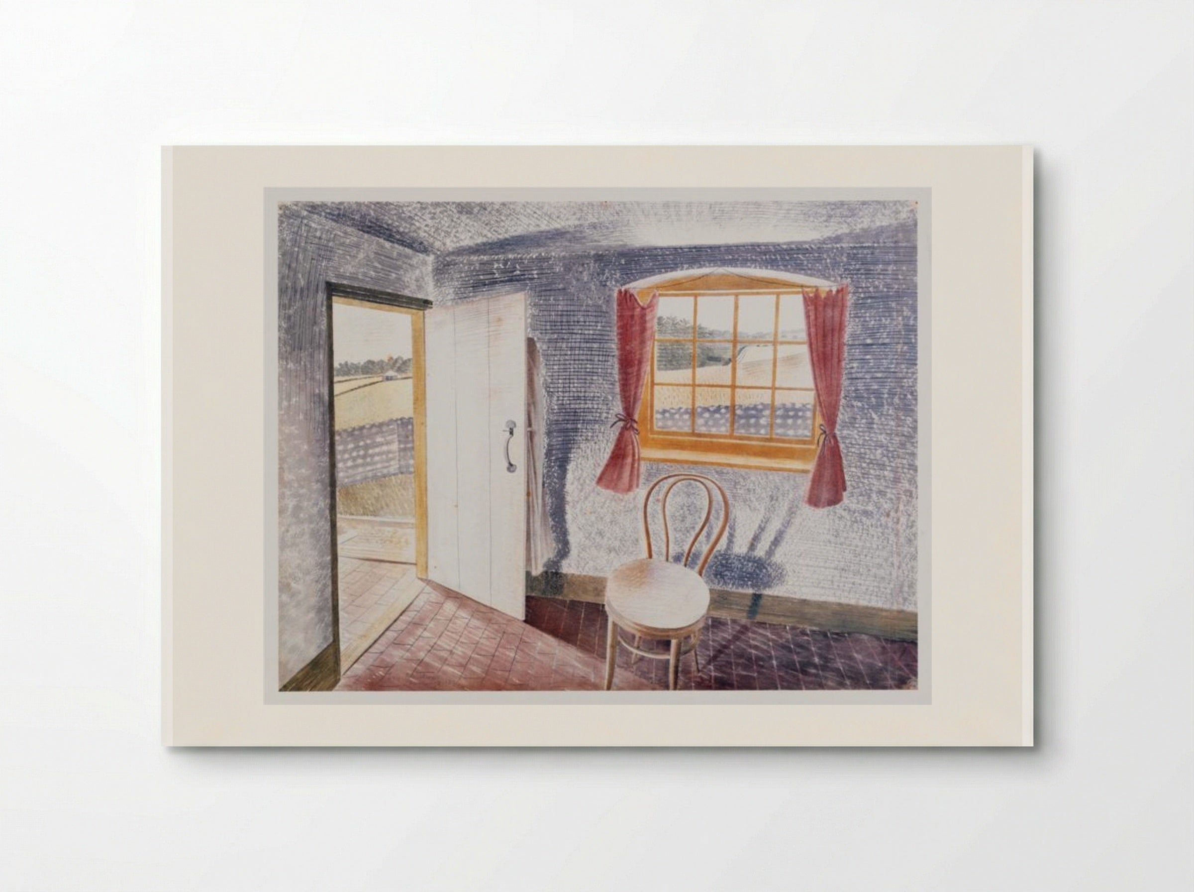 Interior at Furlongs - Eric Ravilious - Poster
