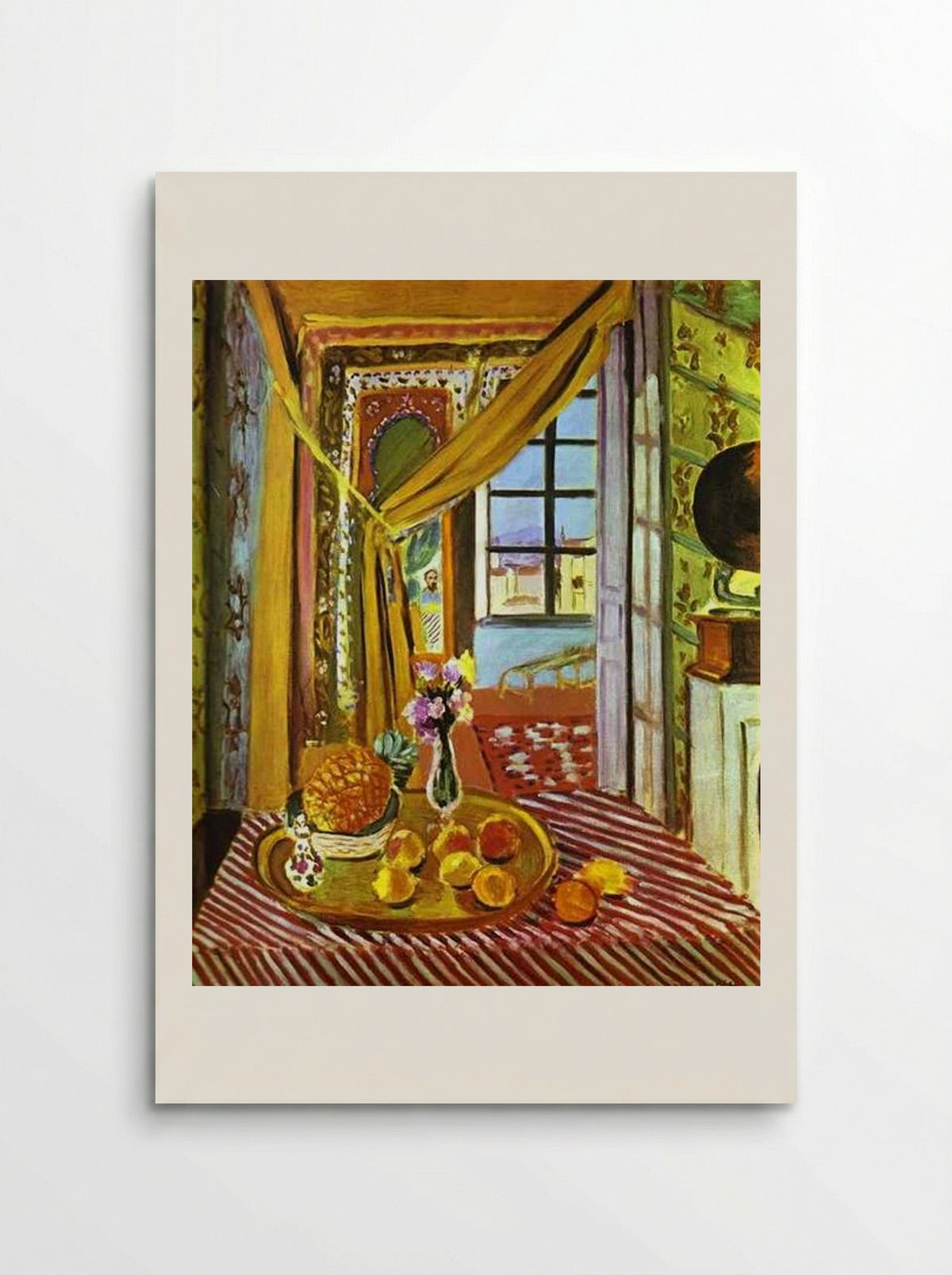 Interior with Phonograph - Henri Matisse - Poster