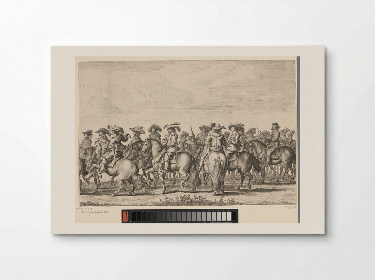 Intocht van Maria de Médicis te Amsterdam (plaat 5) - Pieter Nolpe - Poster