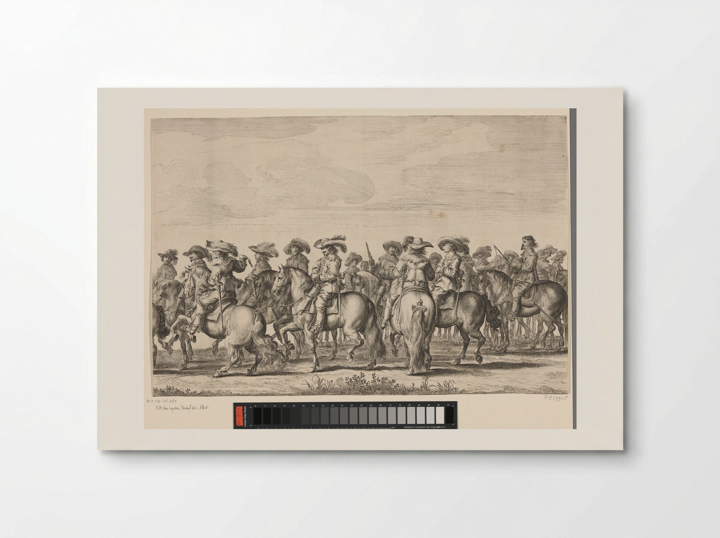 Intocht van Maria de Médicis te Amsterdam (plaat 5) - Pieter Nolpe - Poster