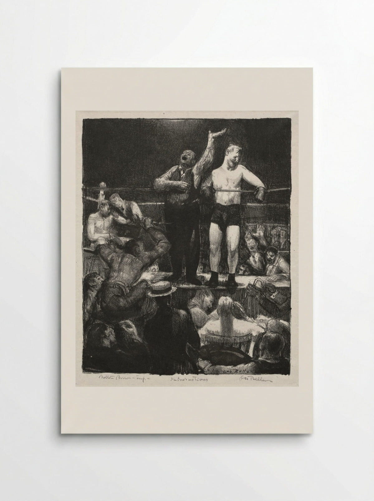 Introductions - George Bellows - Poster