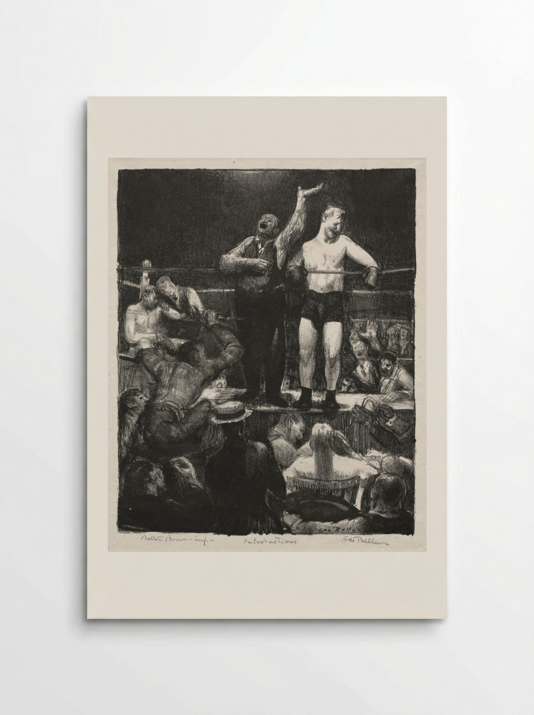 Introductions - George Bellows - Poster
