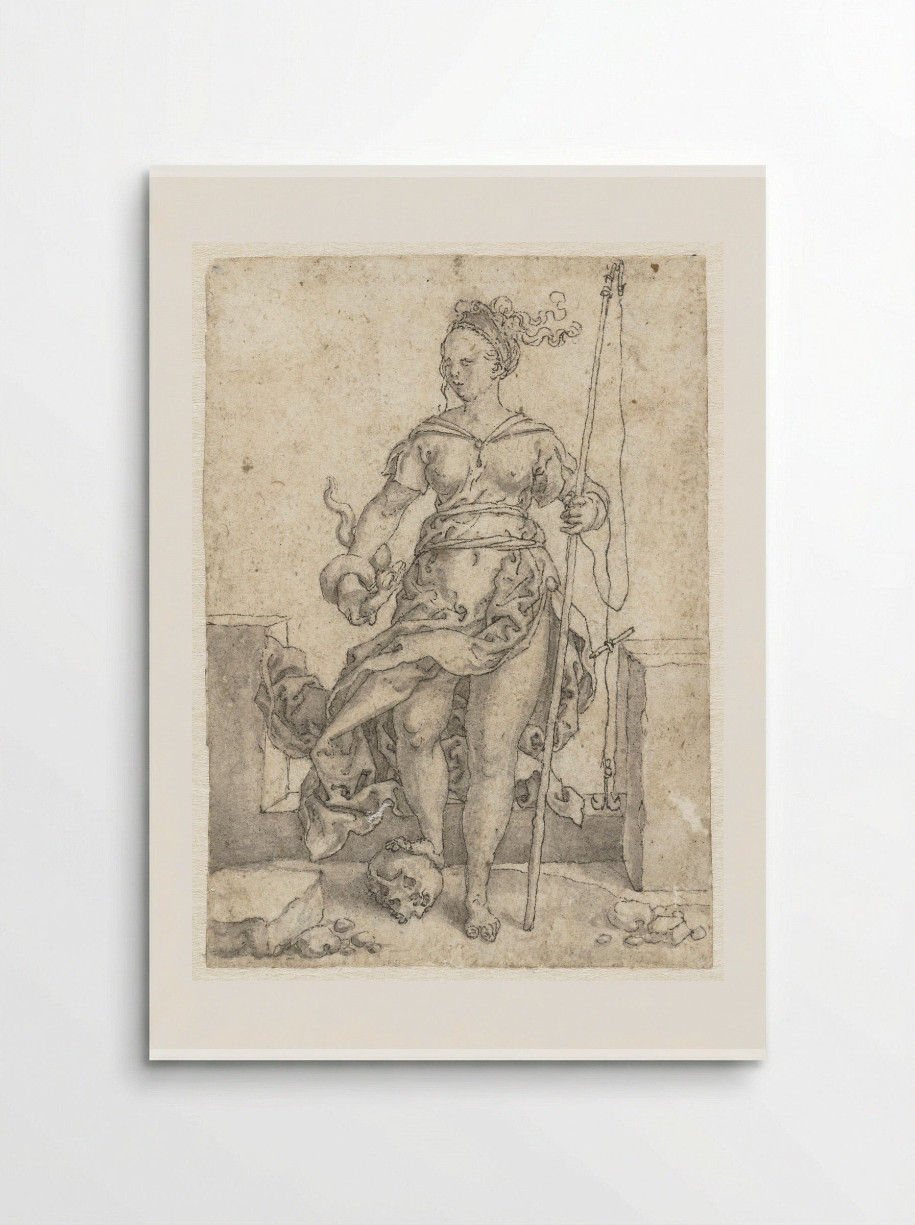 Invidia (Envy) - Heinrich Aldegrever - Poster