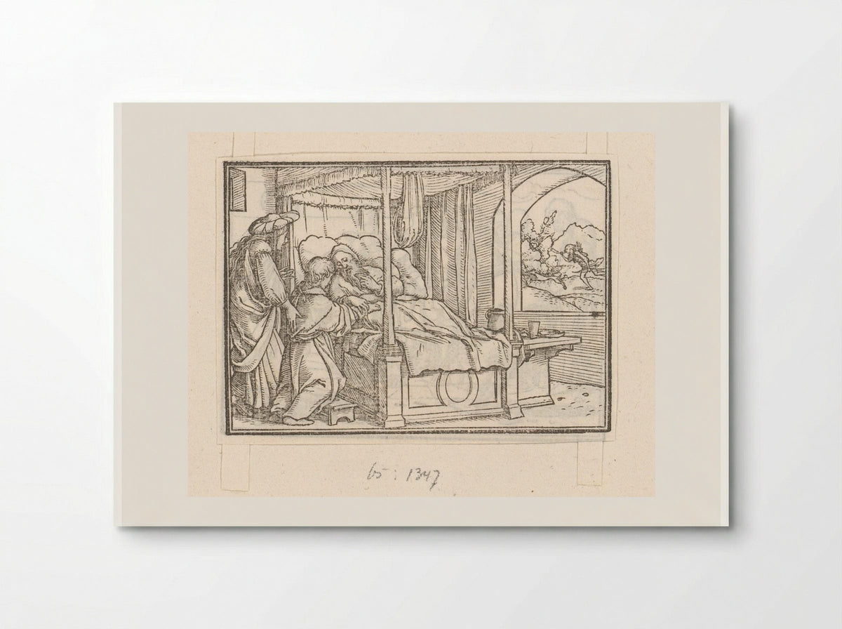 Isaac Blessing Jacob - Veit Rudolf Specklin - Poster