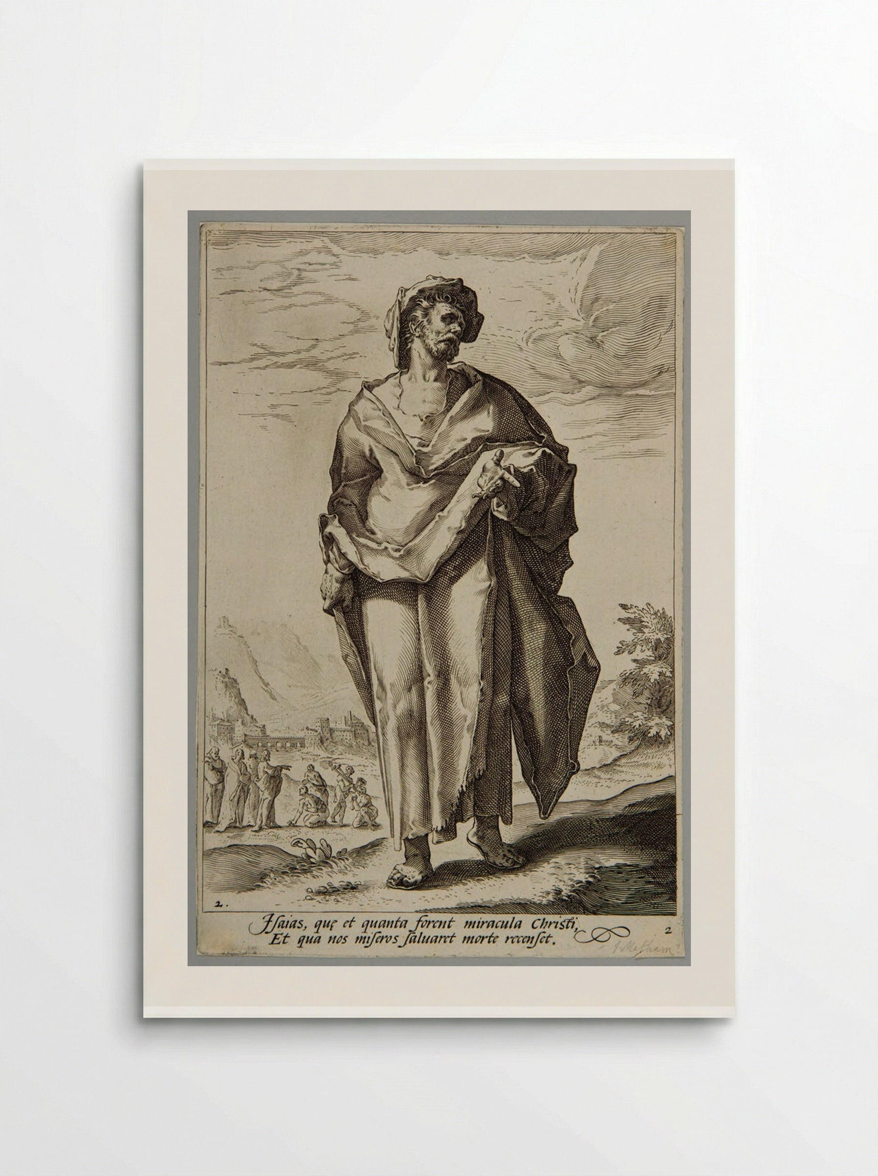 Isaiah - Jacob Matham - Poster