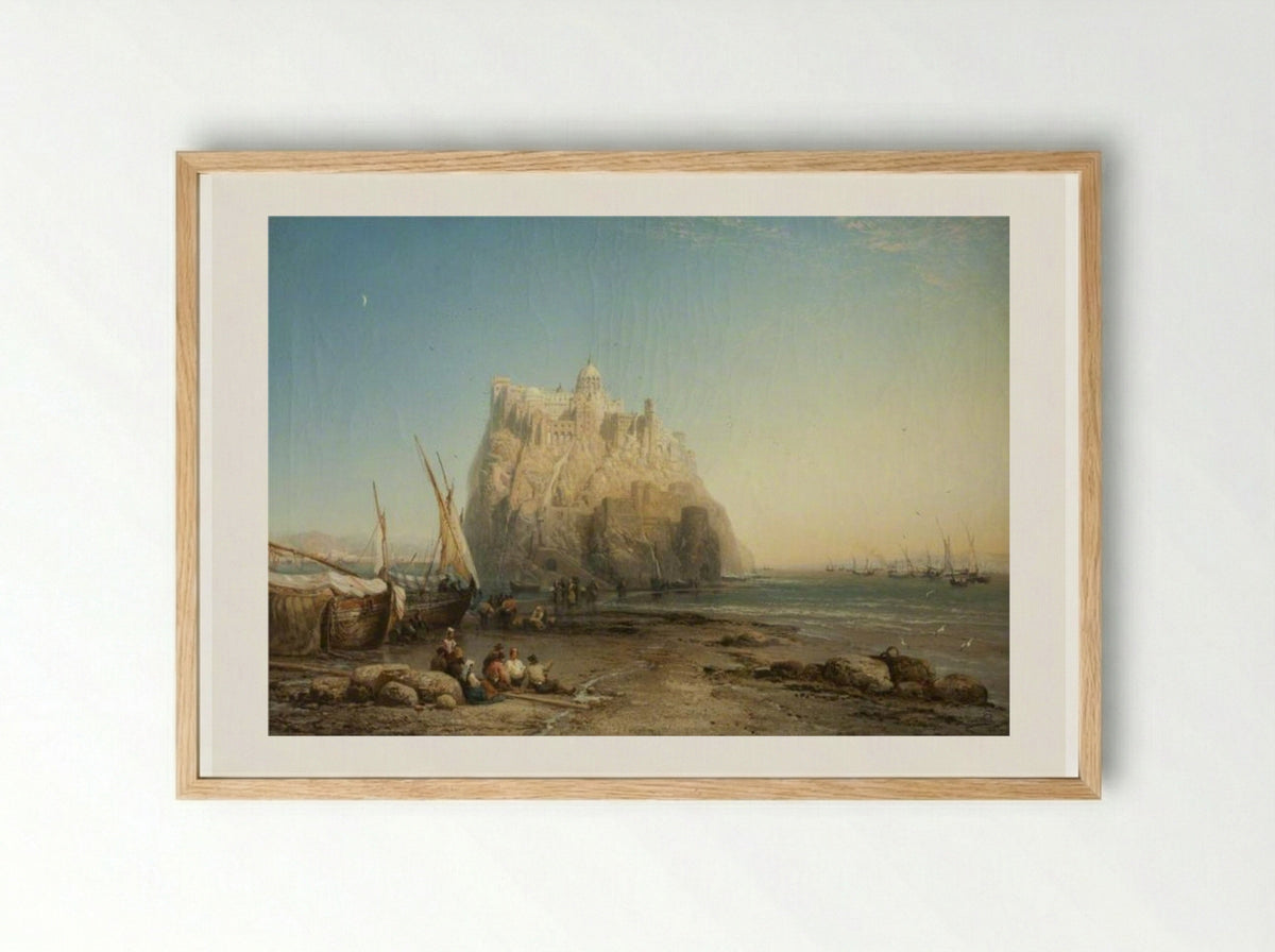 Ischia - James Webb - Framed Print Wood