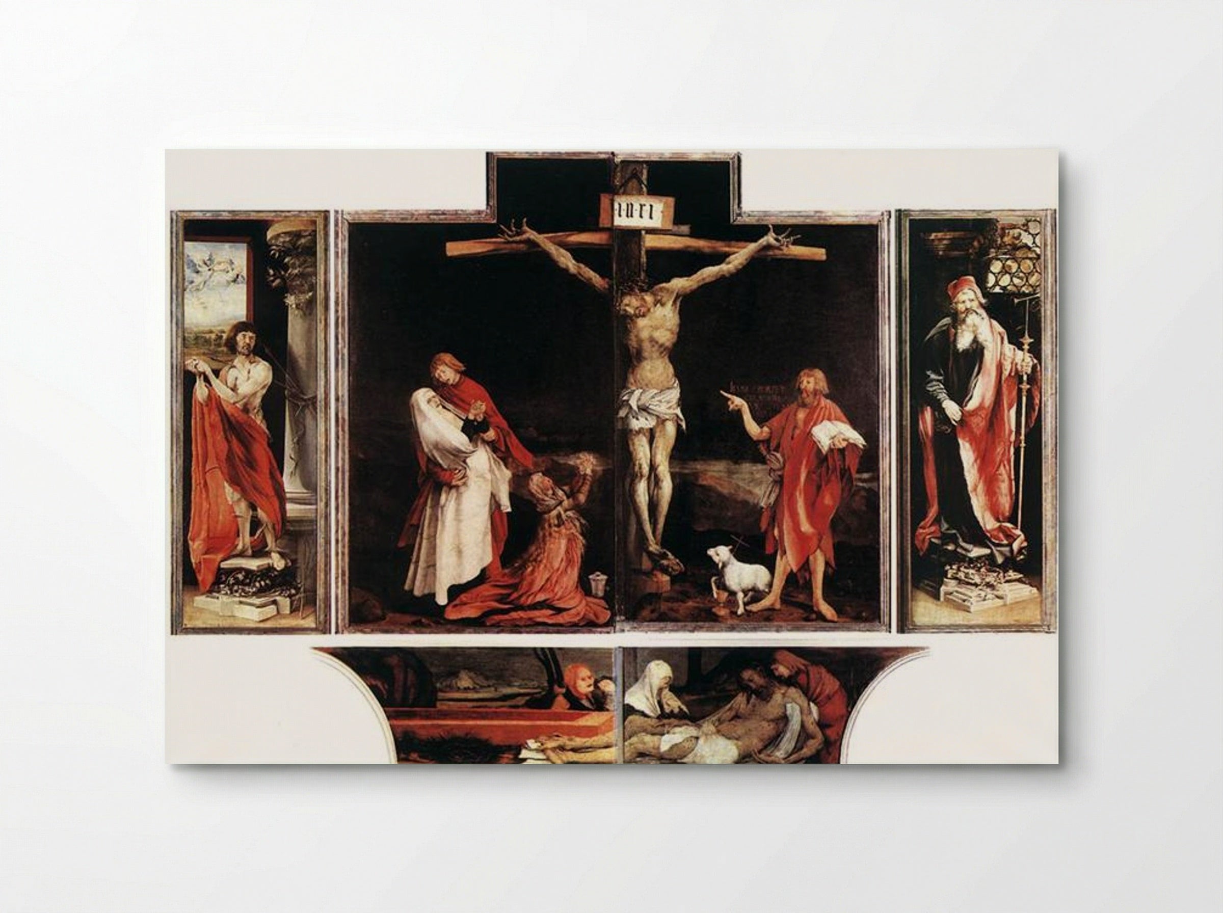 Isenheim Altarpiece (First View) - Matthias Grünewald - Poster