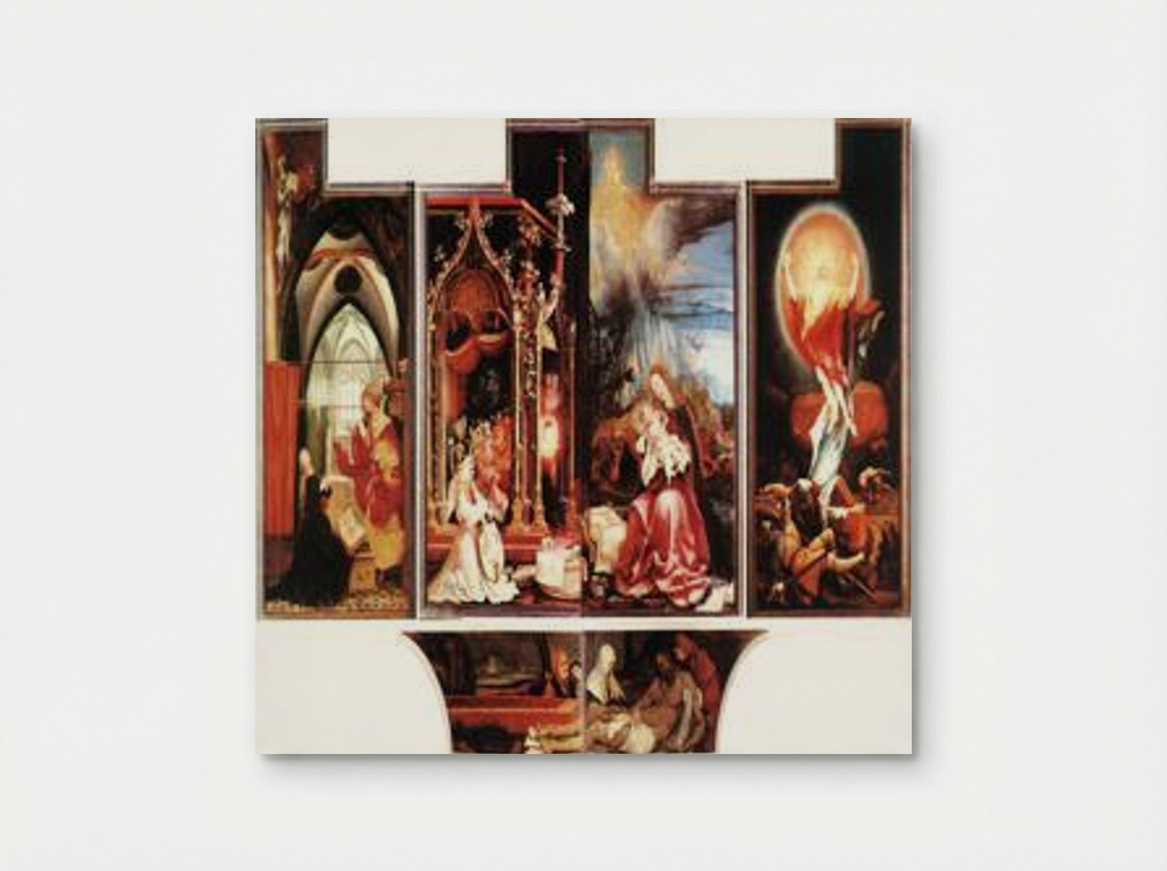 Isenheim Altarpiece (Second View) - Matthias Grünewald - Poster