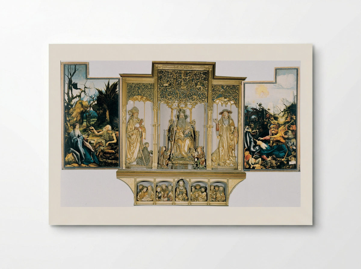 Isenheim Altarpiece (Second View) - Matthias Grünewald - Poster