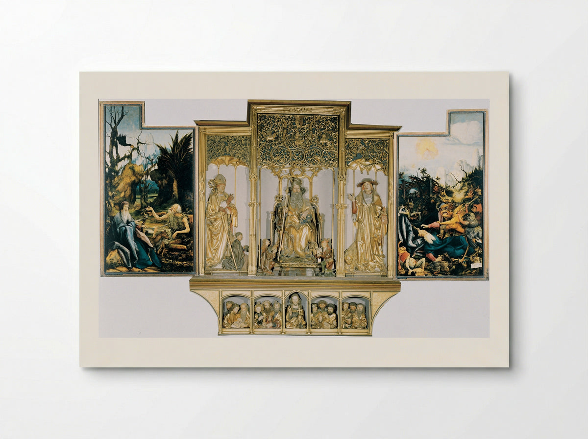 Isenheim Altarpiece (Second View) - Matthias Grünewald - Poster