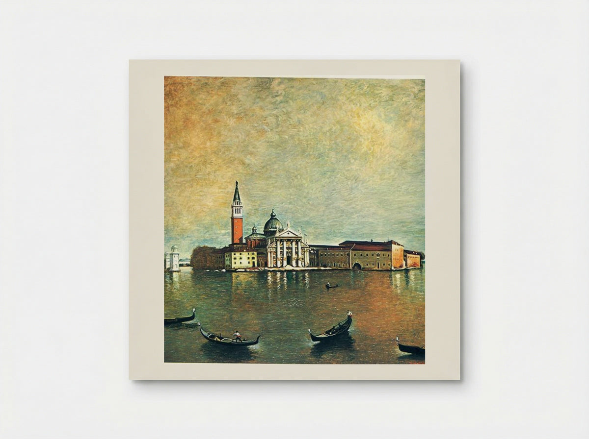 Island San Giorgio - Giorgio de Chirico - Poster