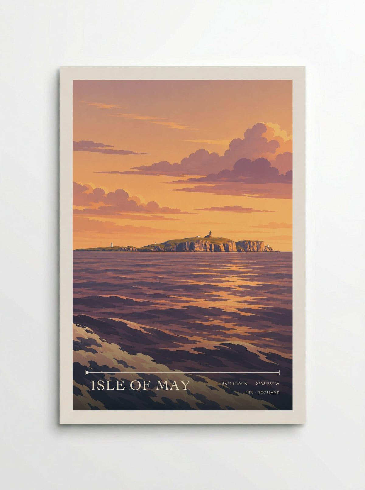 Isle of May, Fife | Travel Poster - Poster