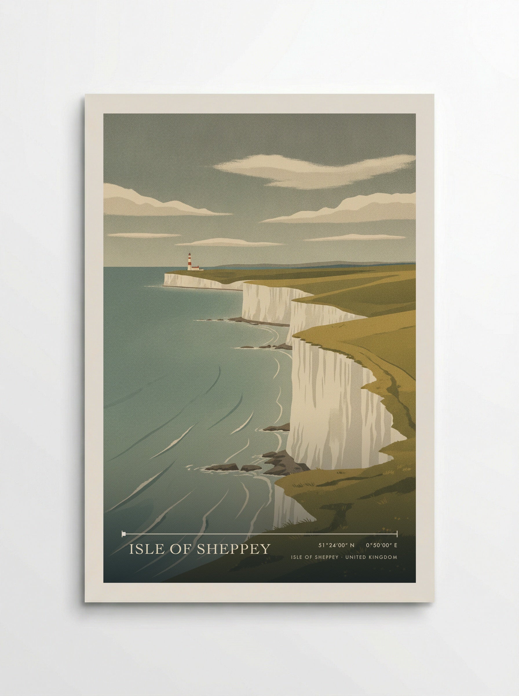 Isle of Sheppey United Kingdom Travel Poster - Poster