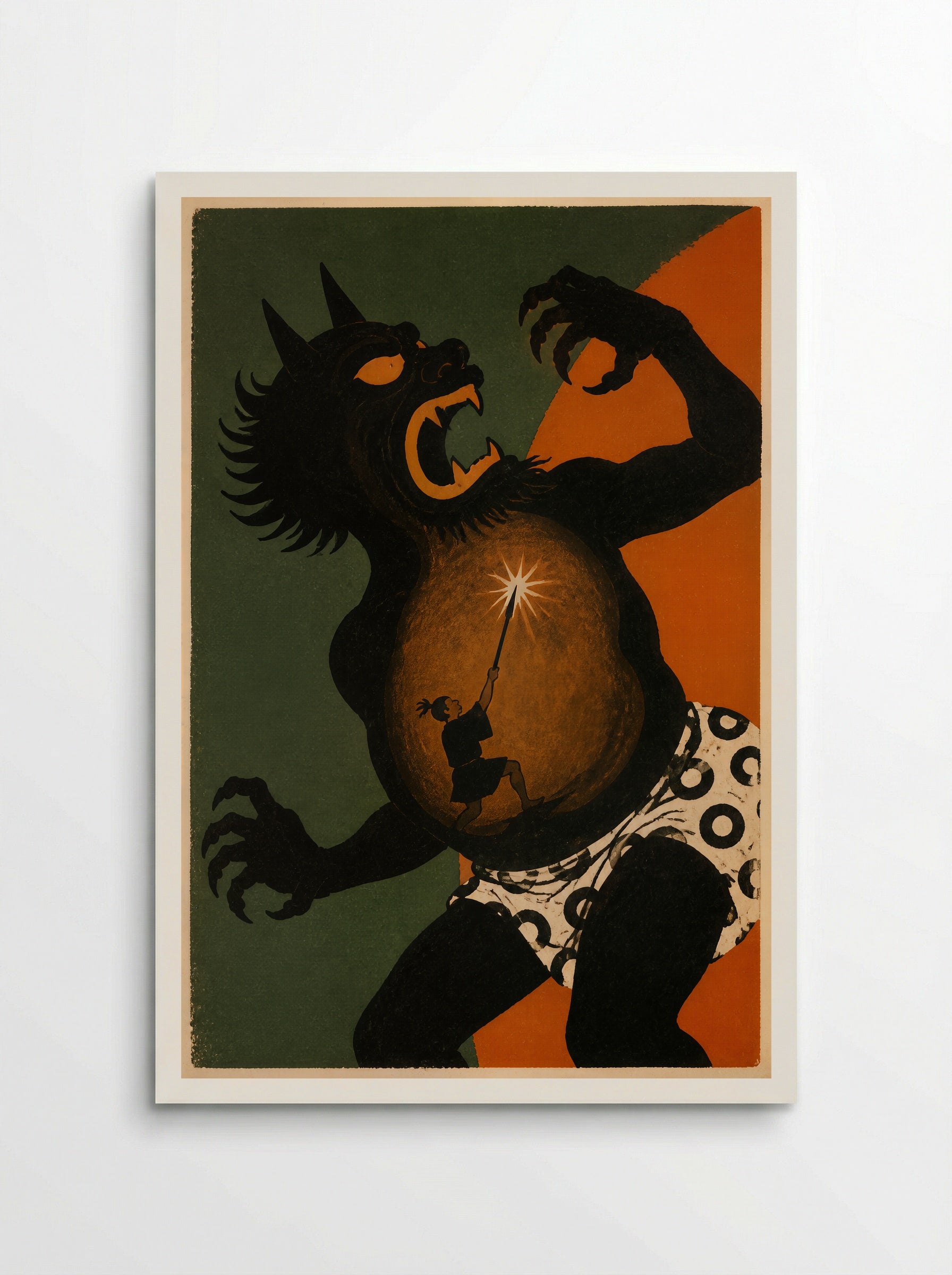 Issun-boshi and the Oni: Inside the Oni - Poster