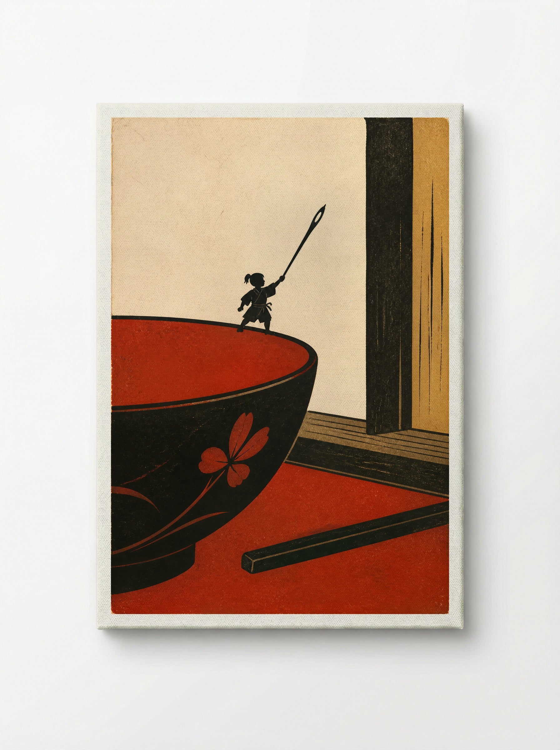 Issun-boshi and the Oni: The Needle Becomes a Sword - Canvas