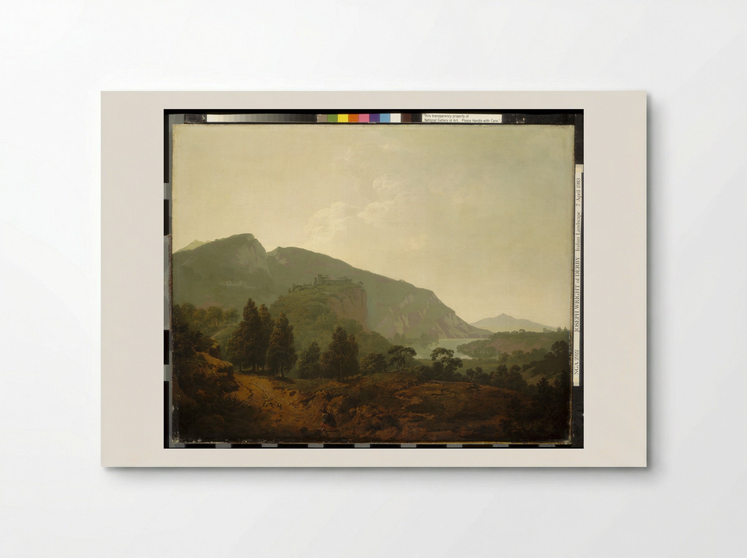 Italian Landscape - Joseph Wright of Derby - Poster
