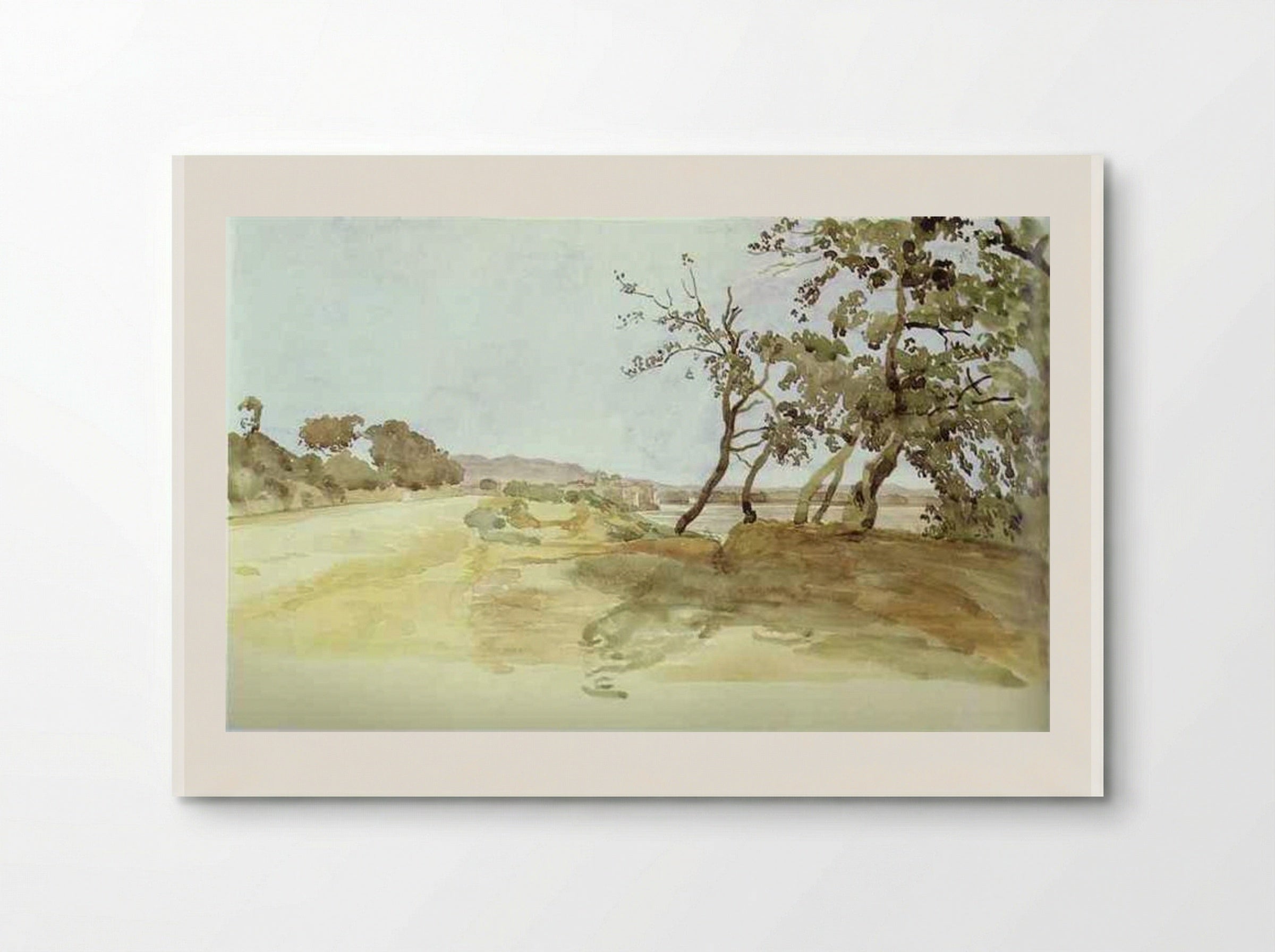 Italian Landscape - Alexander Ivanov - Poster