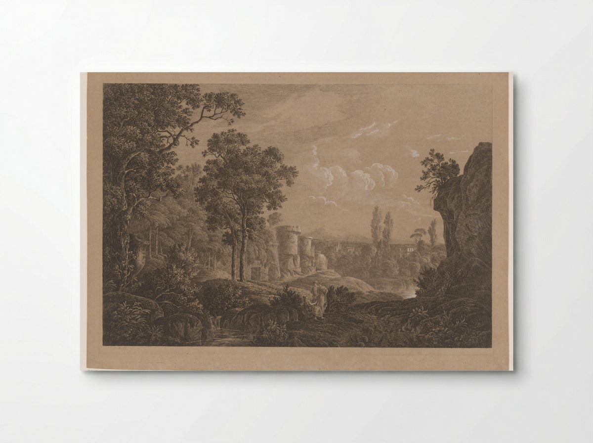 Italian View - Joseph Rebell - Poster