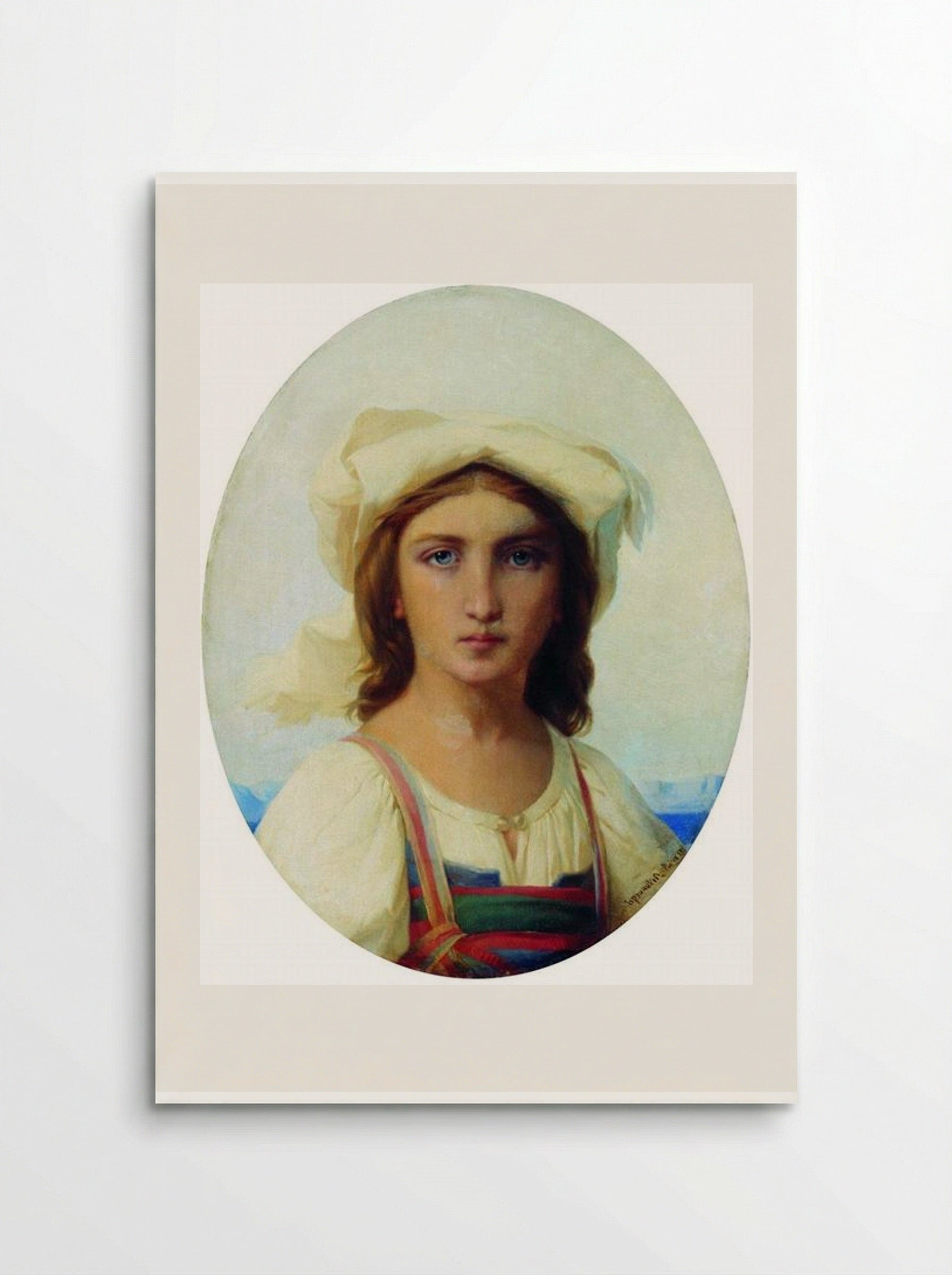 Italian Woman - Fyodor Bronnikov - Poster