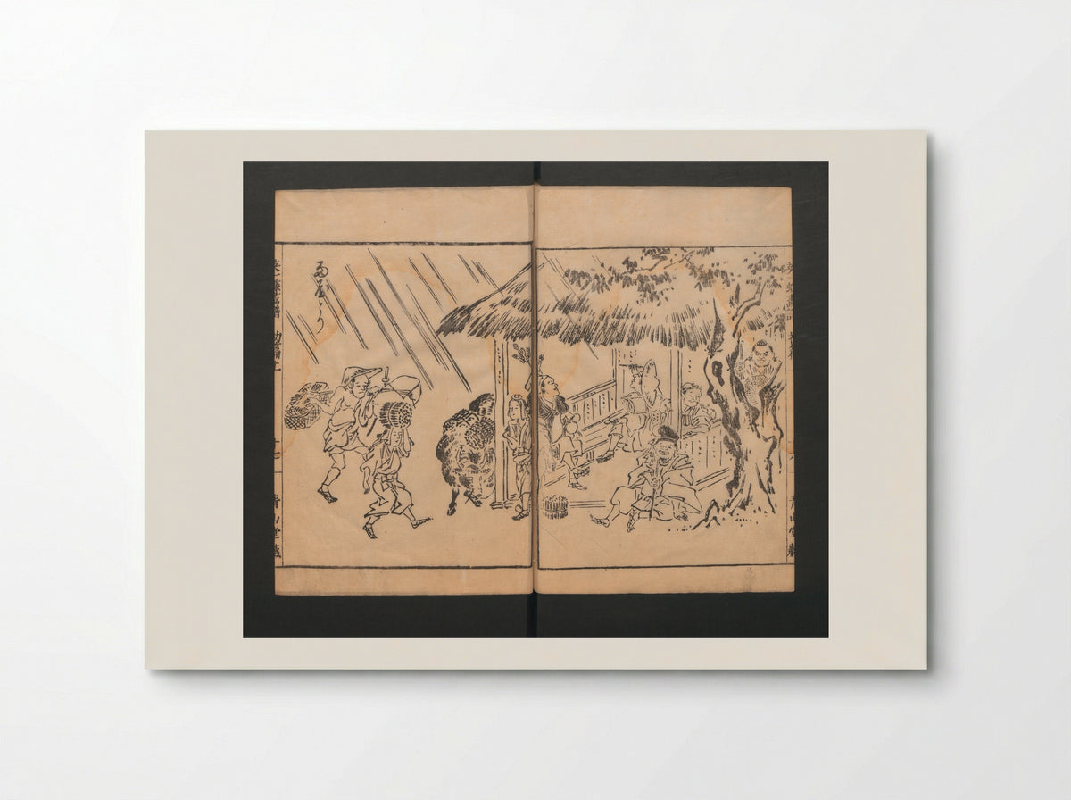 Itchō Picture Album (Itchō gafu) - Hanabusa Itchō - Poster
