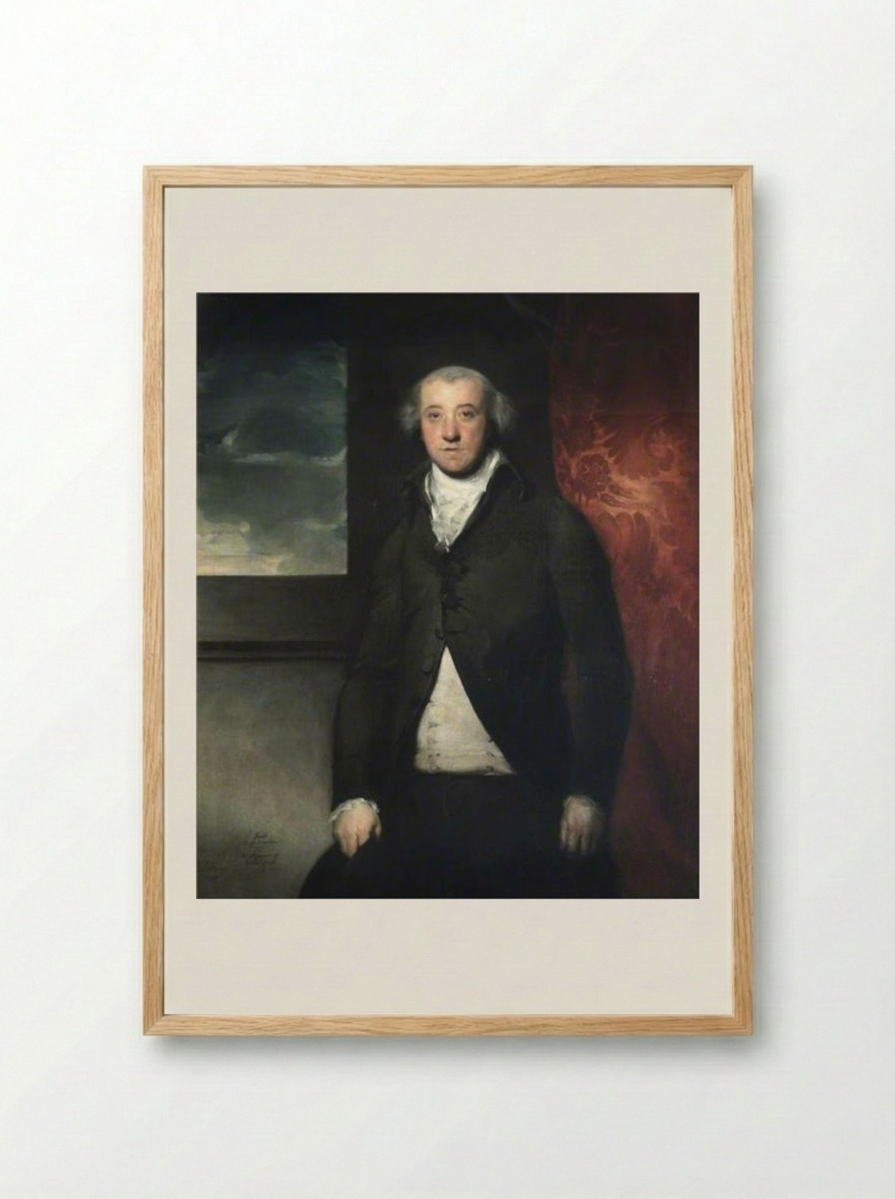 Jacob, 2nd Earl of Radnor - Sir Thomas Lawrence - Framed Print Wood