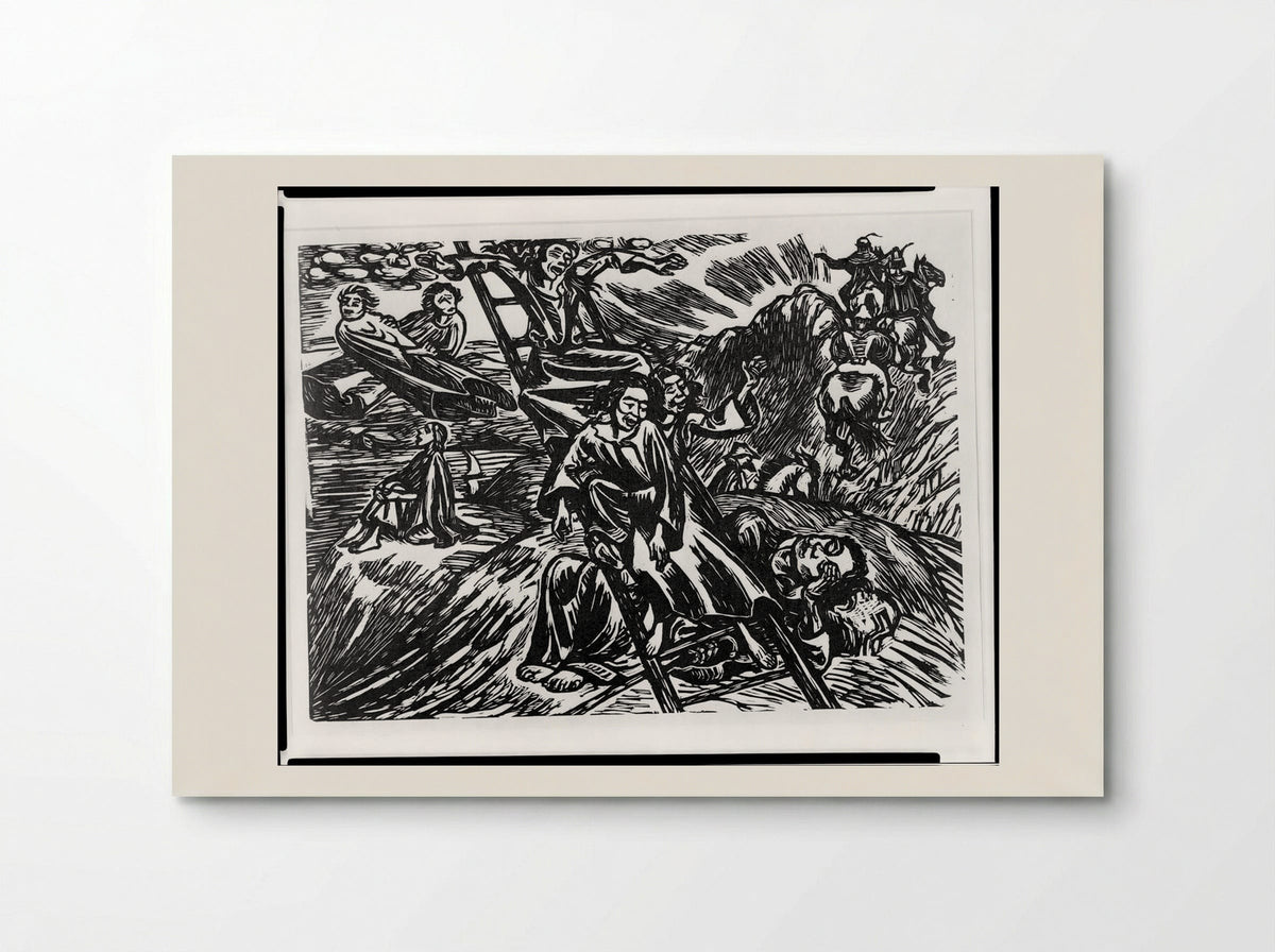 Jacob's Ladder - Ernst Barlach - Poster
