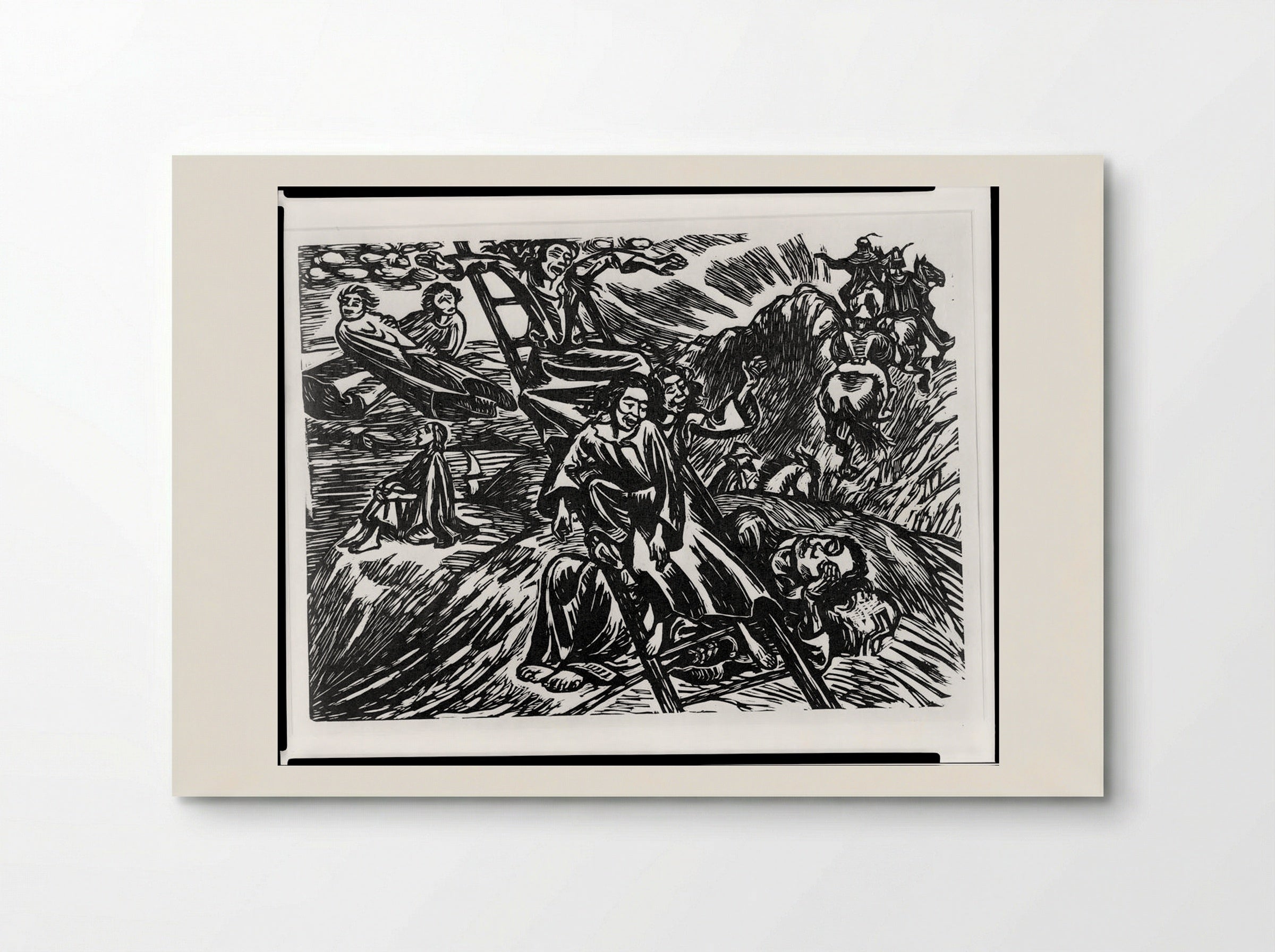 Jacob's Ladder - Ernst Barlach - Poster