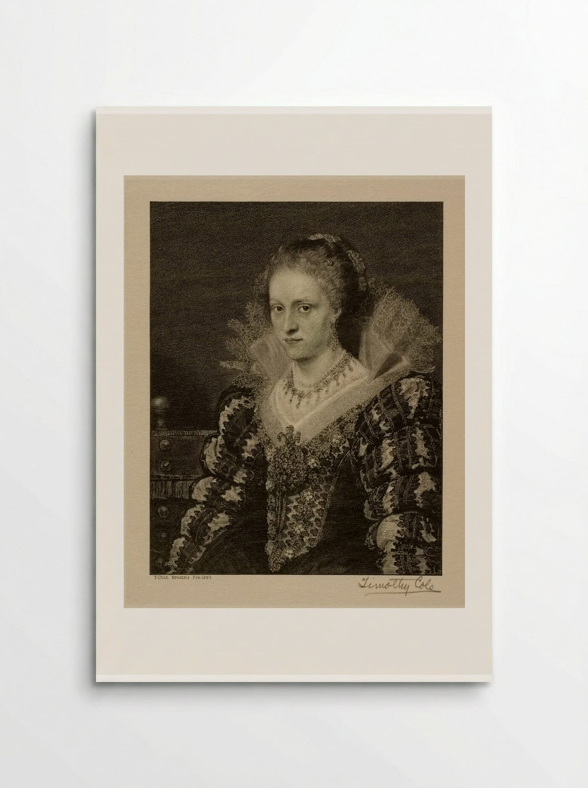 Jacqueline van Caestre - Timothy Cole - Poster