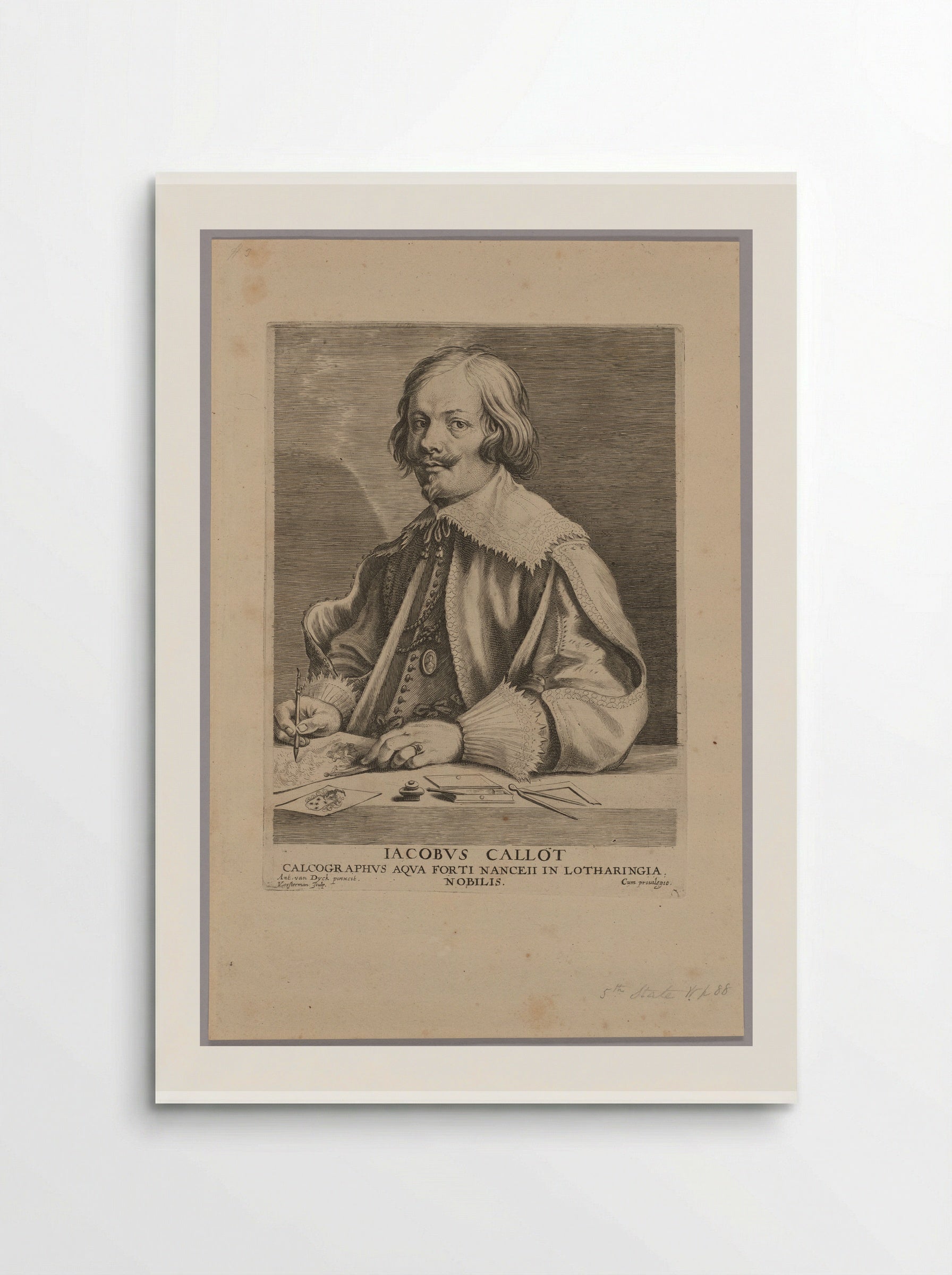 Jacques Callot - Lucas Vorsterman, I - Poster