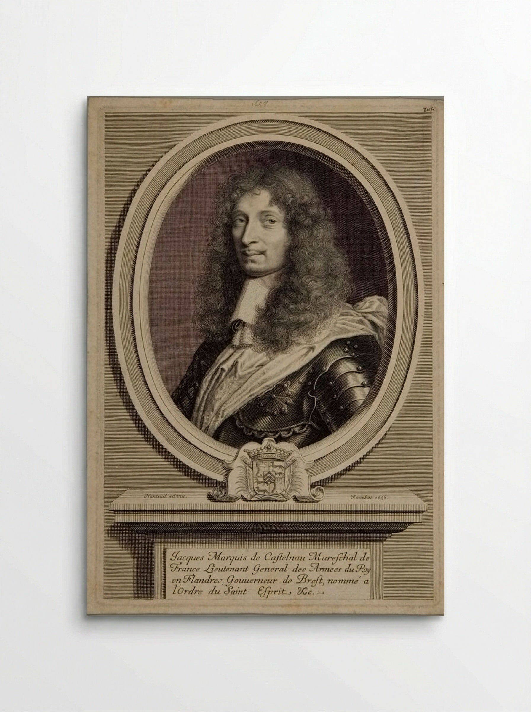 Jacques, Marquis de Castelnau - Robert Nanteuil - Poster