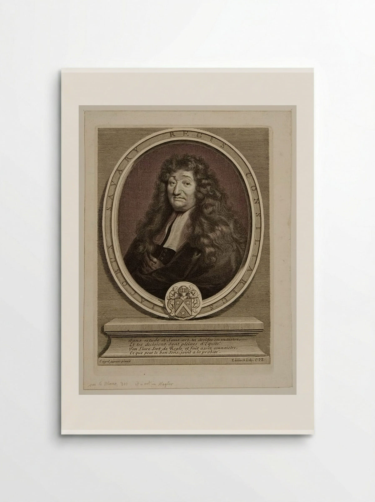 Jacques Savary - Gérard Edelinck - Poster
