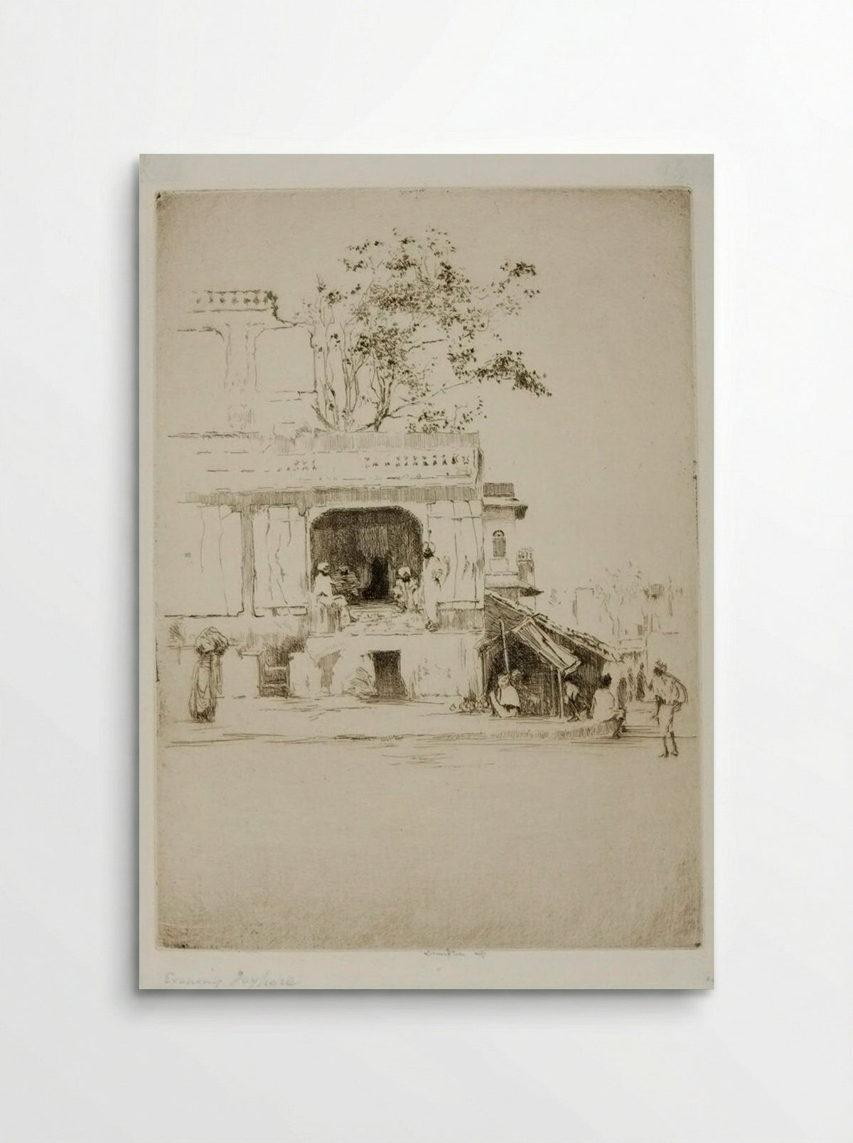 Jaipur, Evening, no.1 - Ernest Stephen Lumsden - Poster