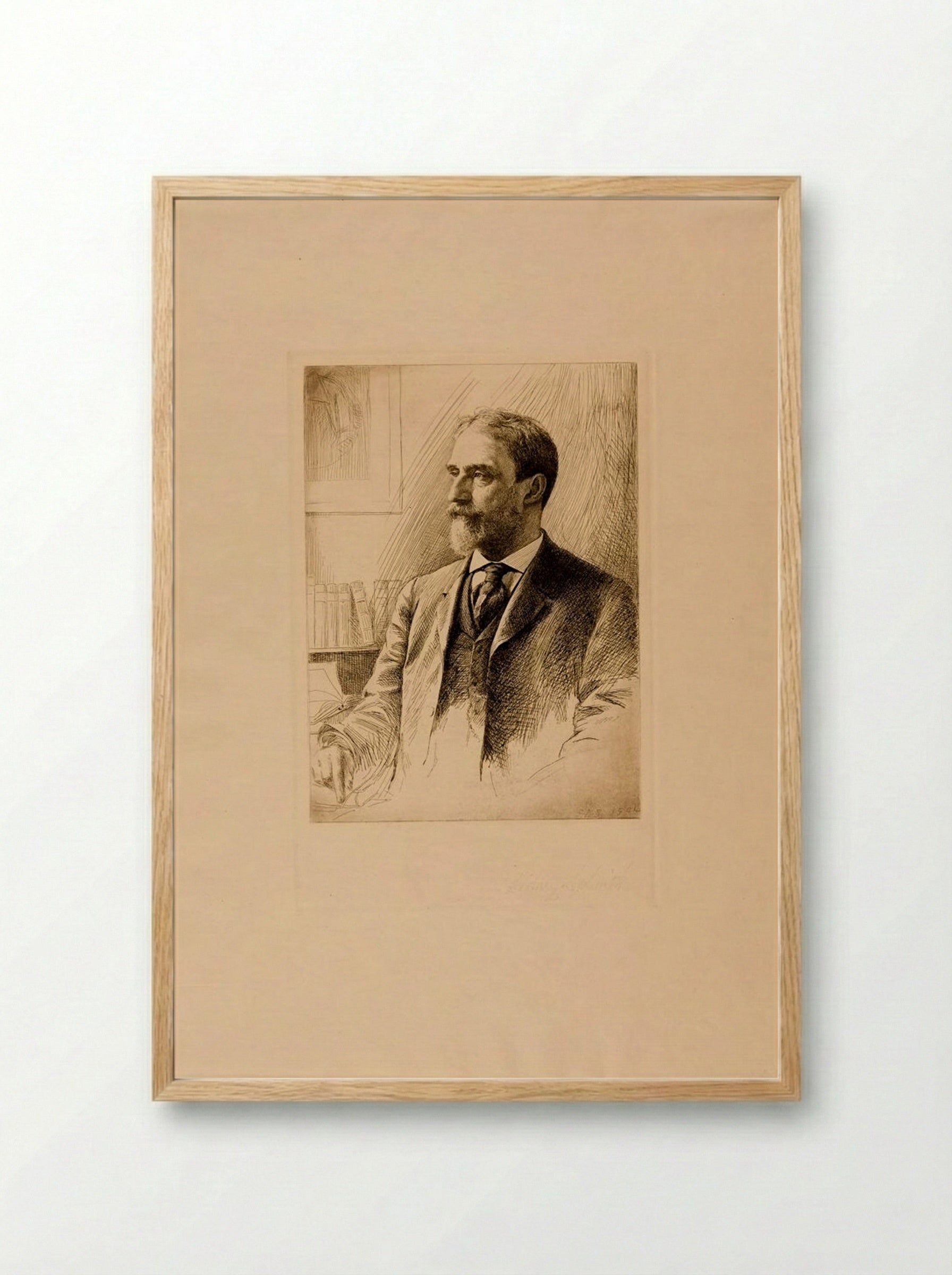James Bradley Thayer - Sidney L. Smith - Framed Print Wood