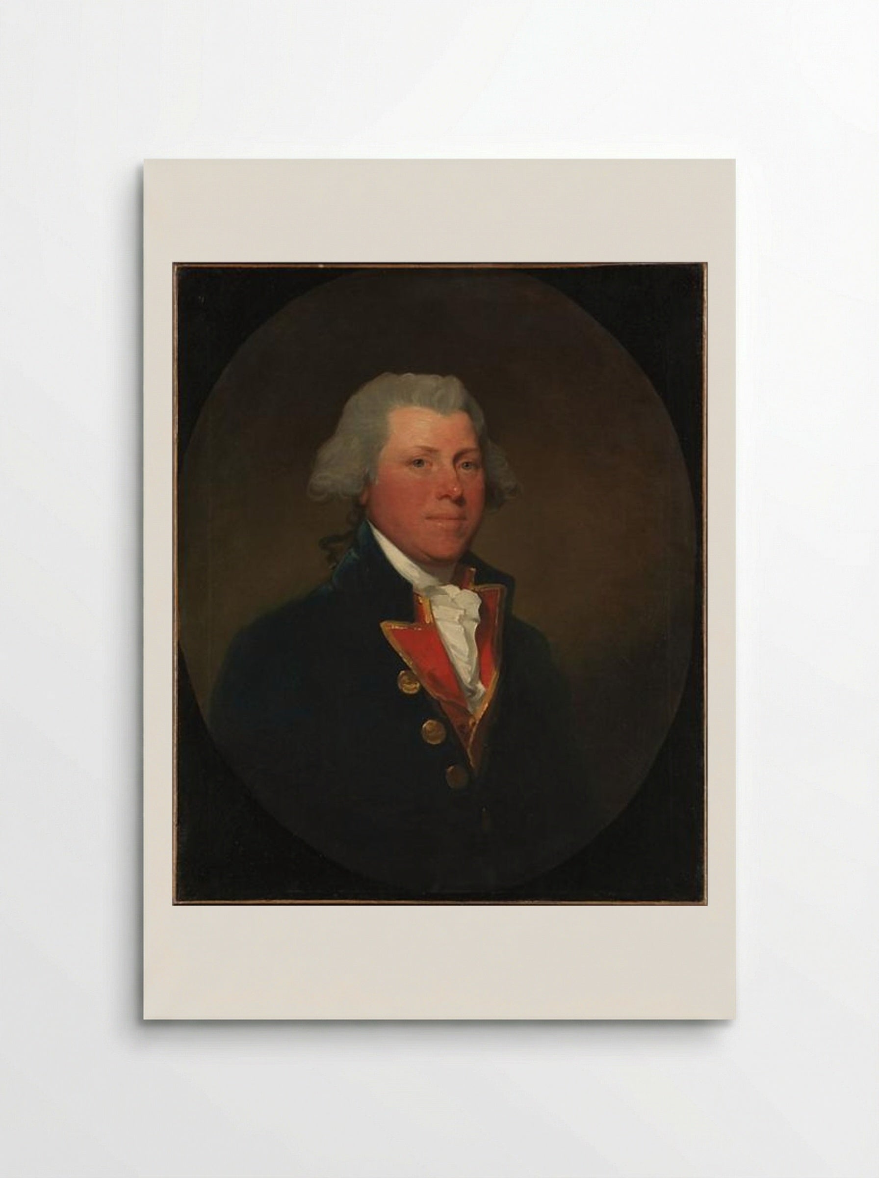 James DeLancey - Gilbert Stuart - Poster
