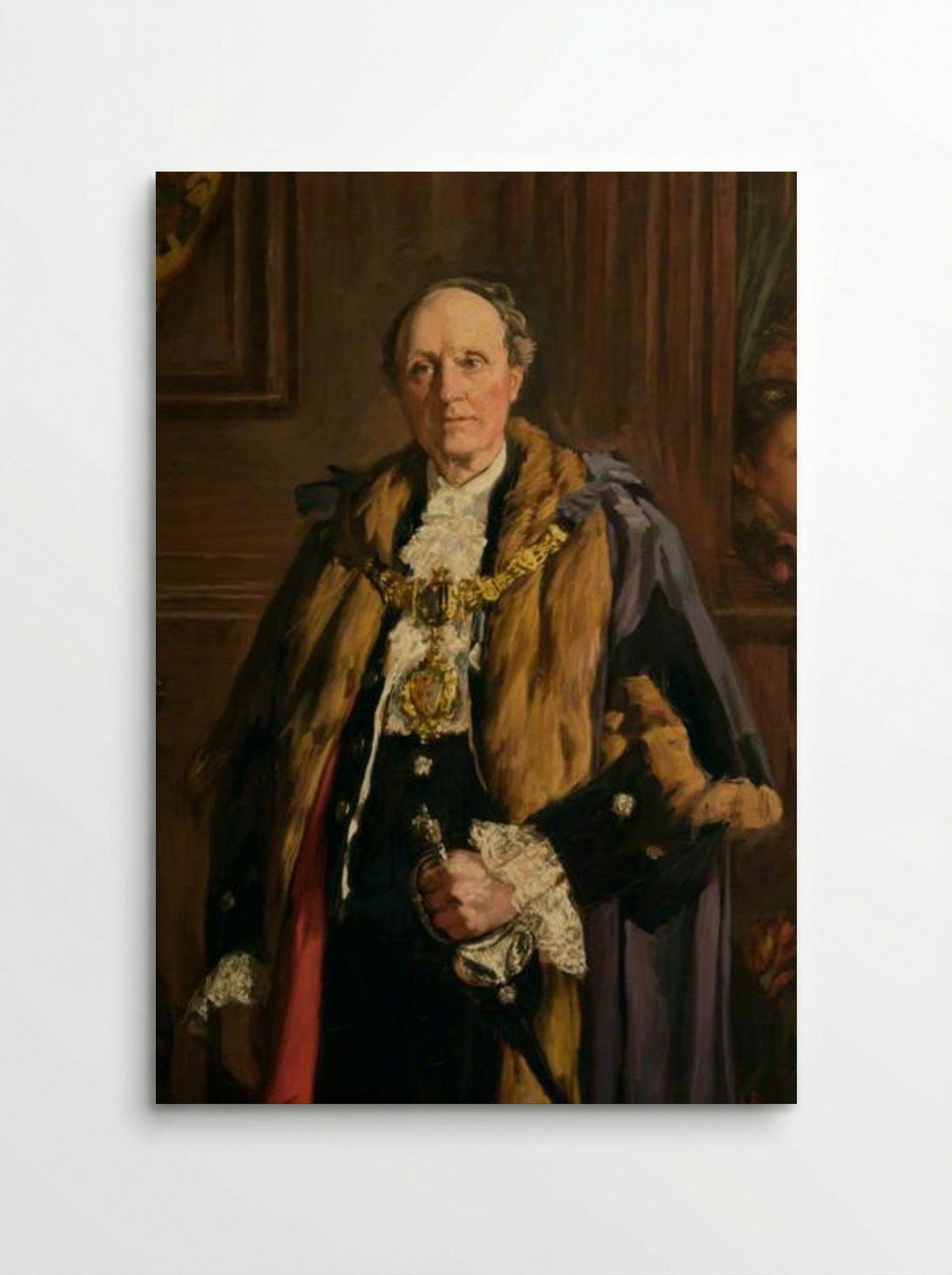 James Fairclough, MP, Mayor of Warrington - James Charles - Poster