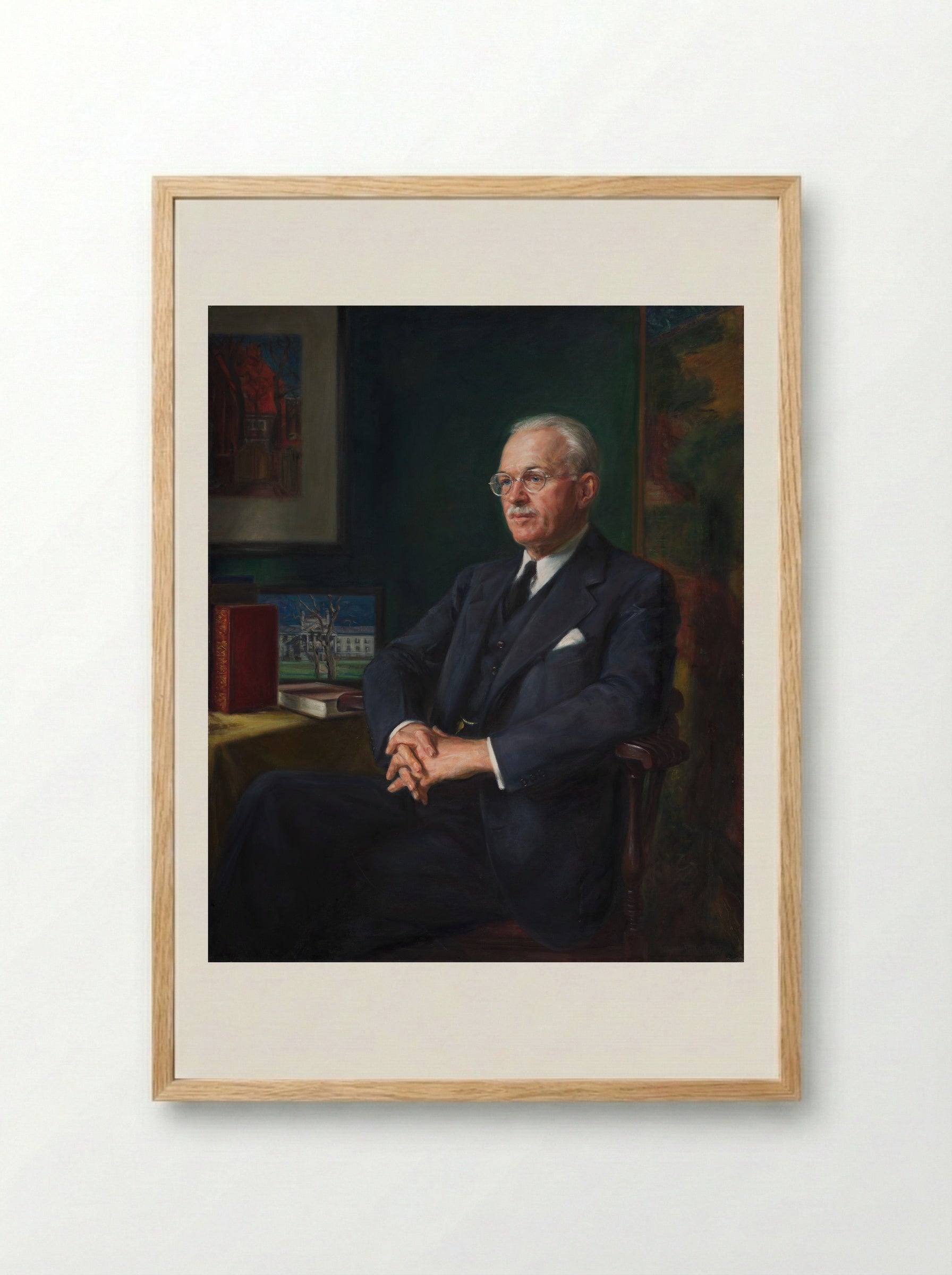 James Howard Means (1885-1967) - Pietro Pezzati - Framed Print Wood