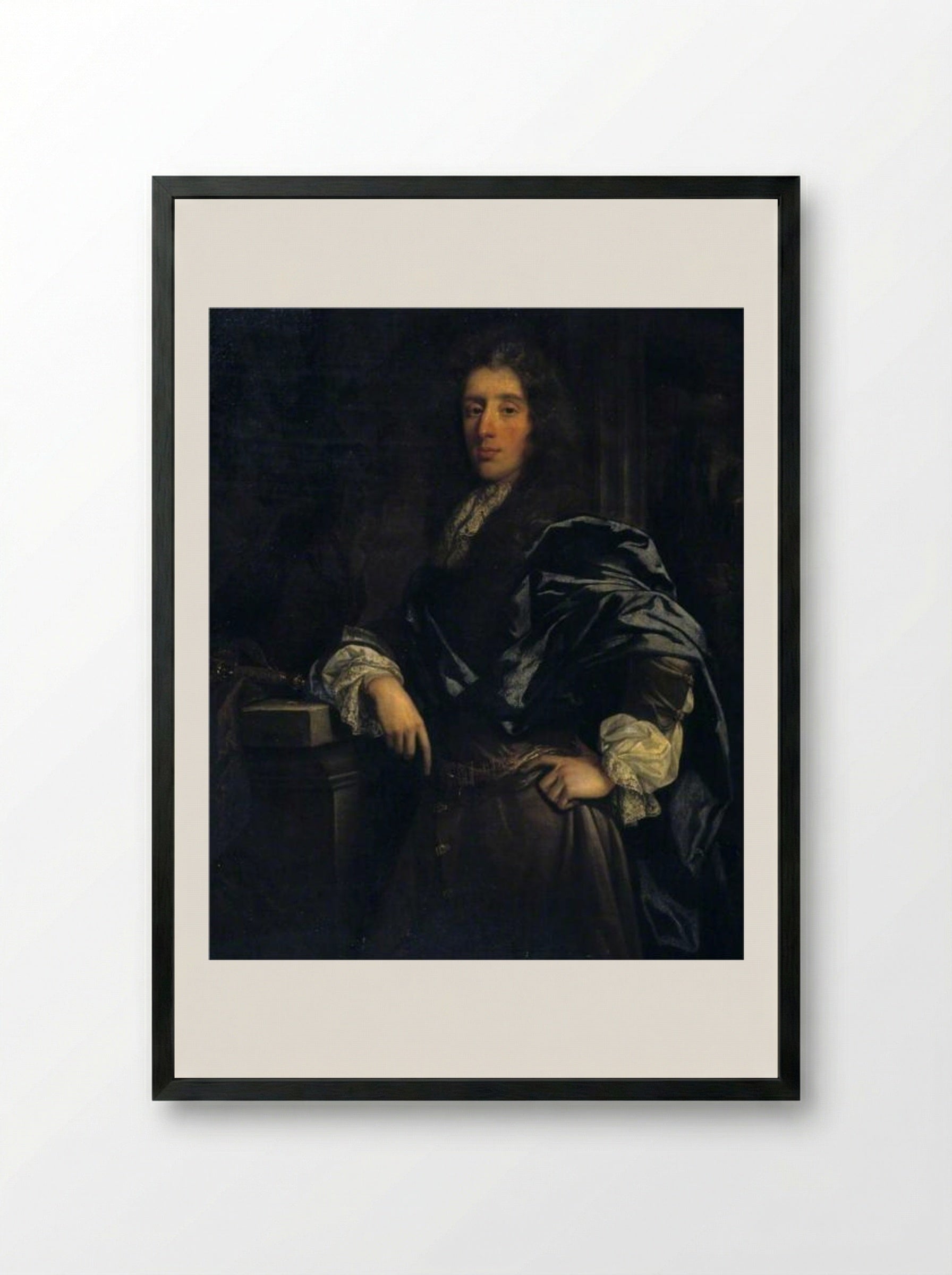 James Sotheby - John Riley - Framed Print Black