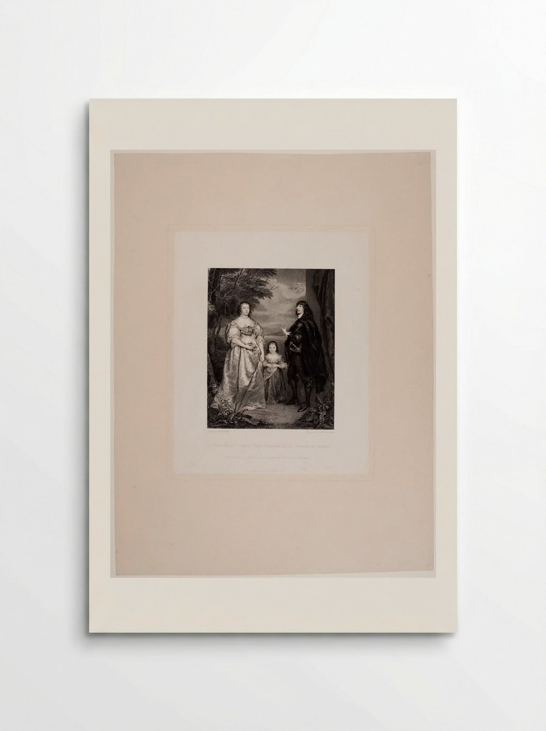 James Stanley, seventh earl of Derby and Charlotte de La Tremouille, his countess - John Henry Robinson - Poster
