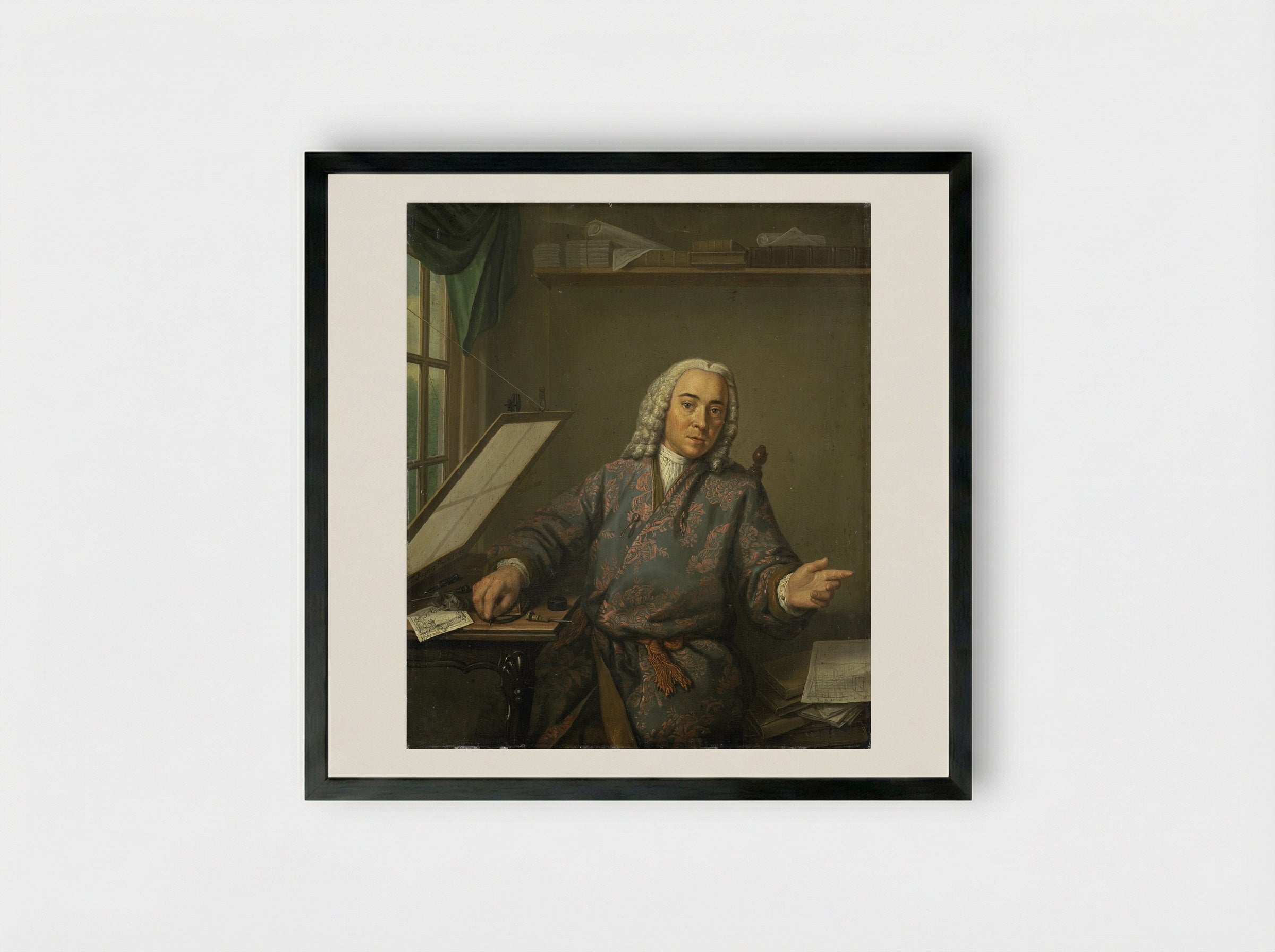 Jan Caspar Philips - Tibout Regters - Framed Print Black
