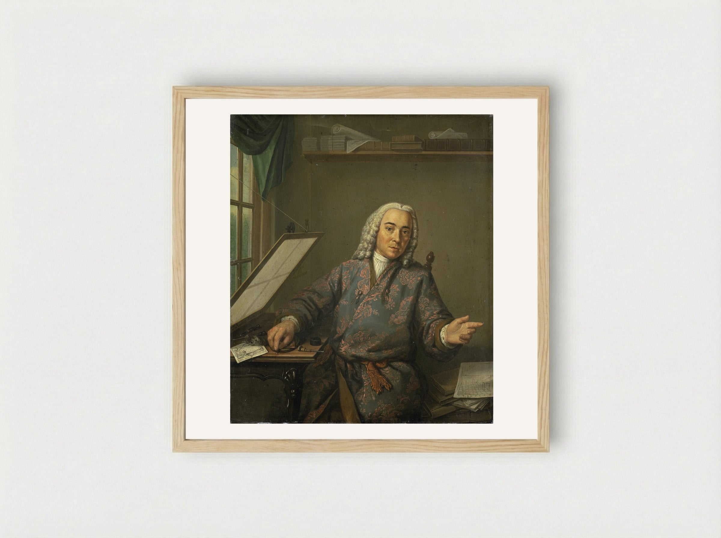 Jan Caspar Philips - Tibout Regters - Framed Print Wood