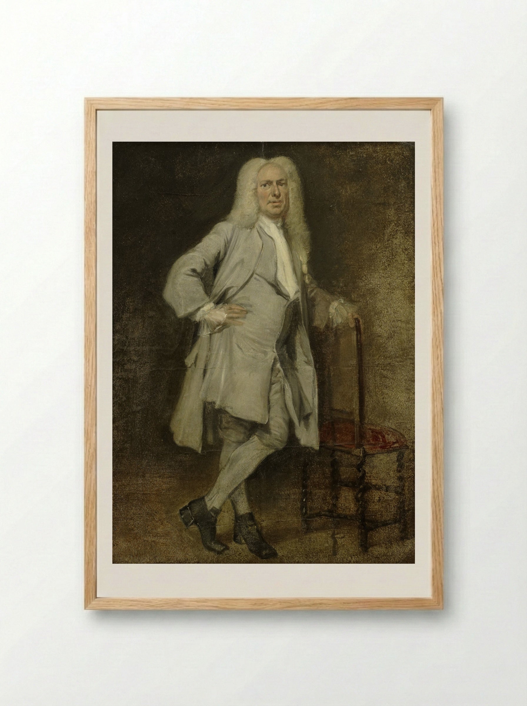 Jan Lepeltak - Cornelis Troost - Framed Print Wood