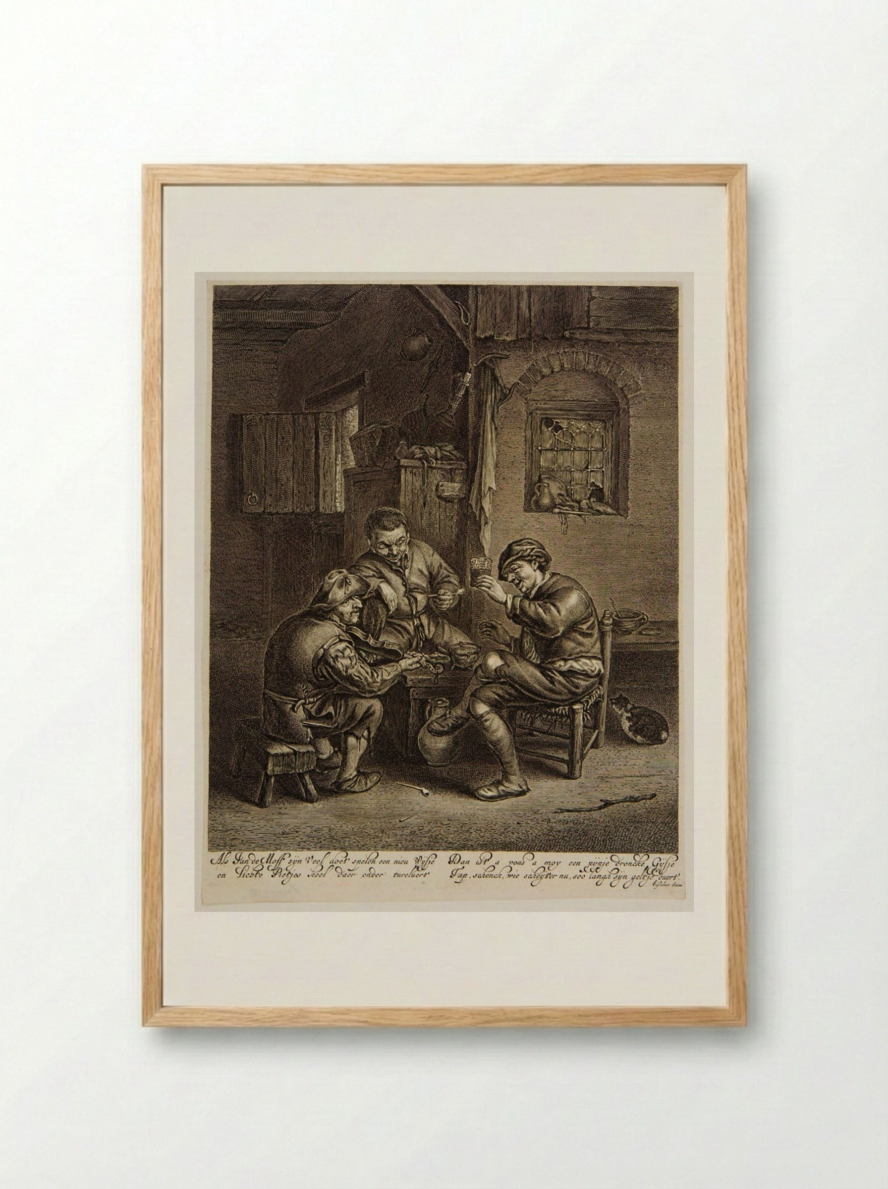 Jan de Moff - Jonas Suyderhoef - Framed Print Wood