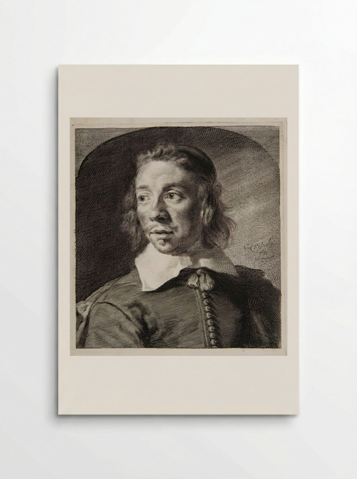 Jan de Pap - Cornelis Visscher - Poster